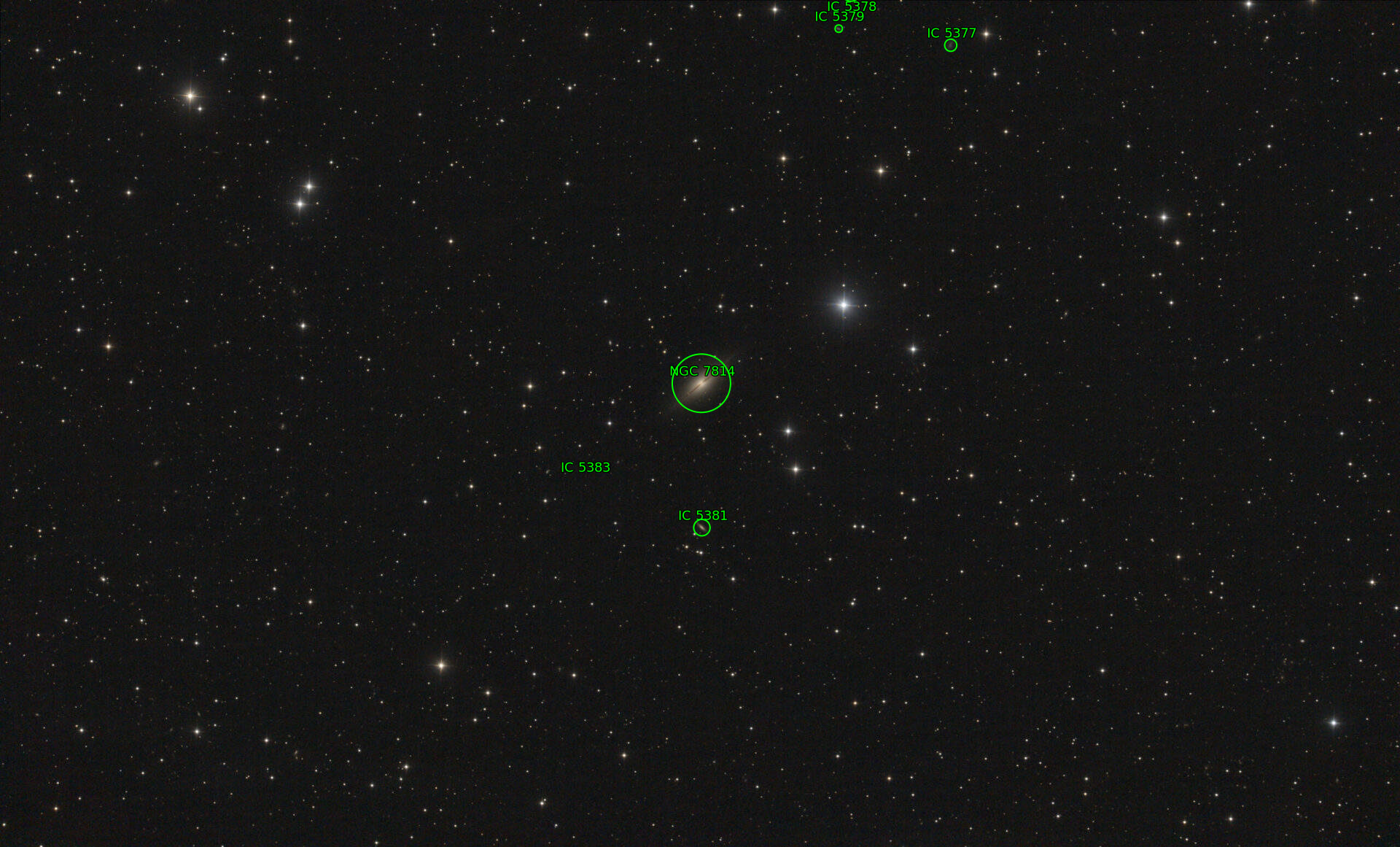 Sternkarten-Overlay (Astrometry.net)