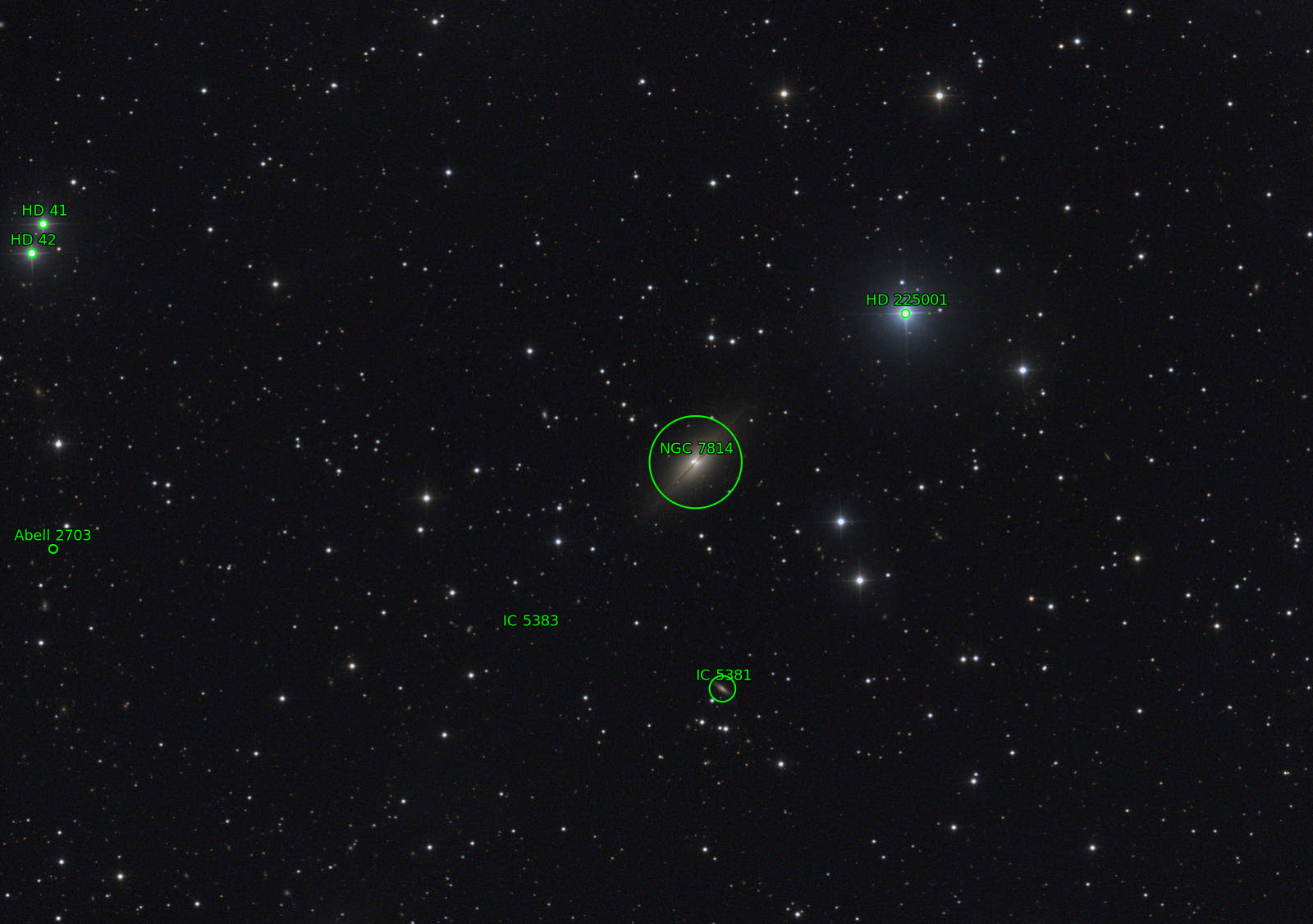 Sternkarten-Overlay (Astrometry.net)