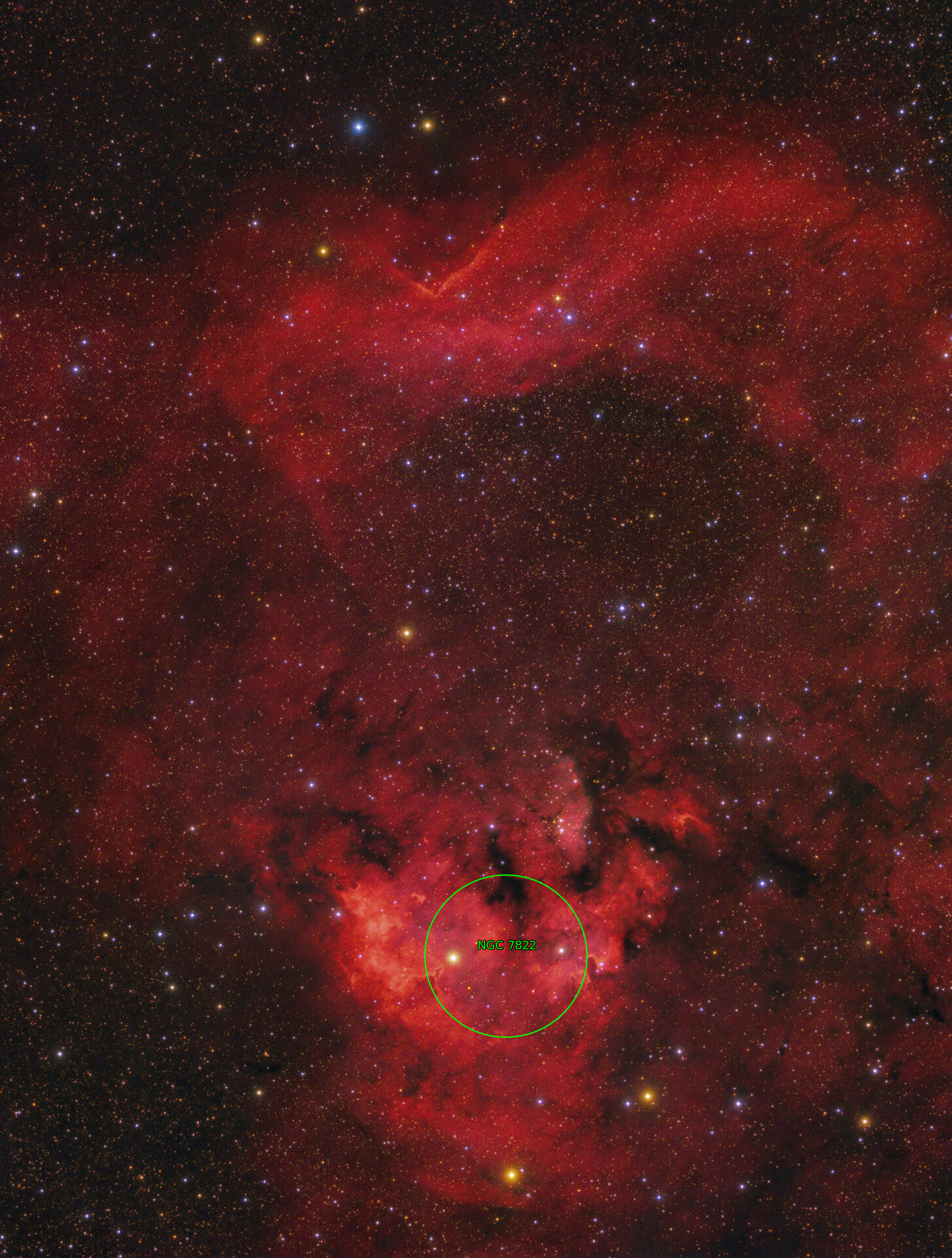 Sternkarten-Overlay (Astrometry.net)