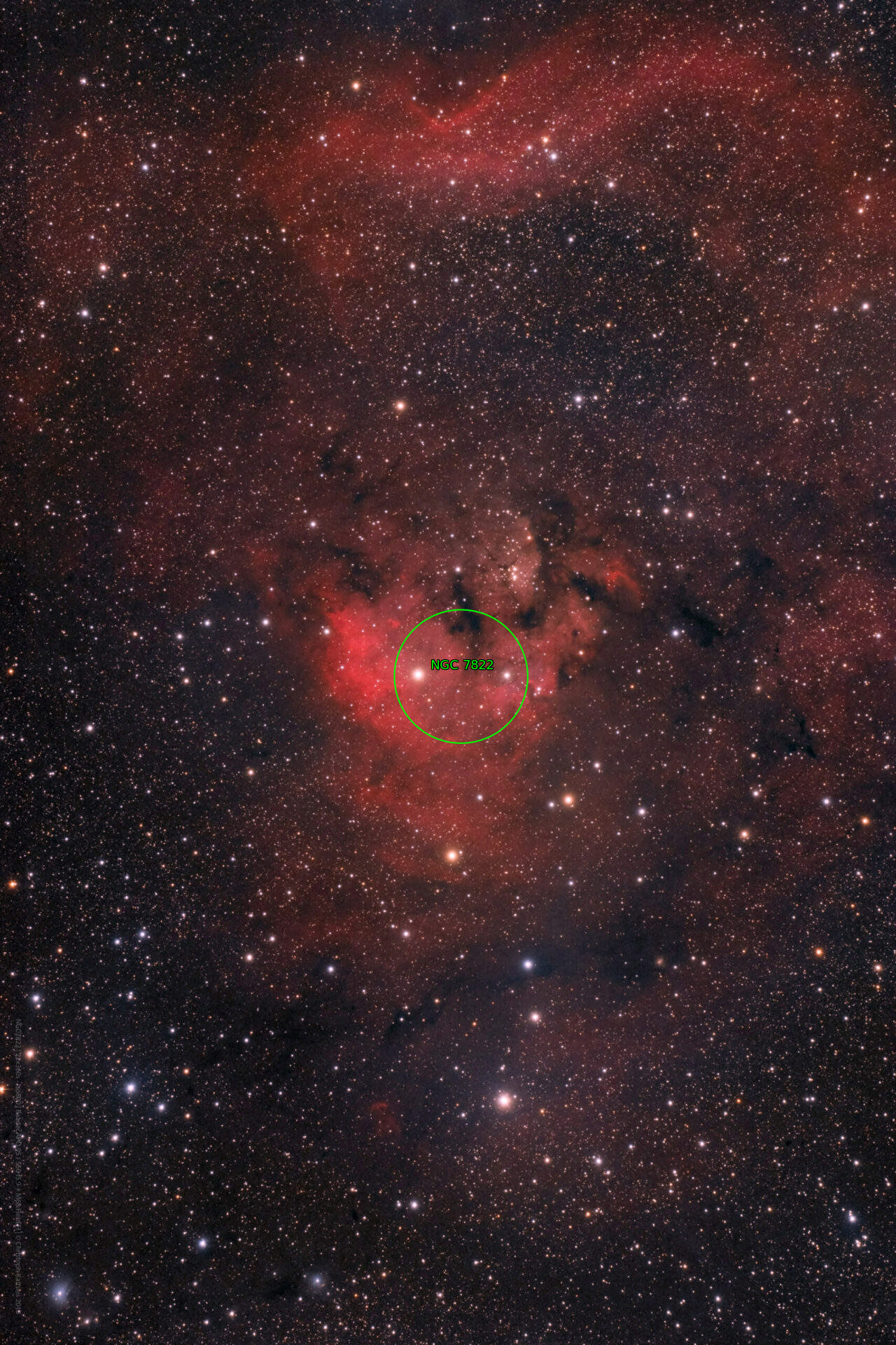 Sternkarten-Overlay (Astrometry.net)