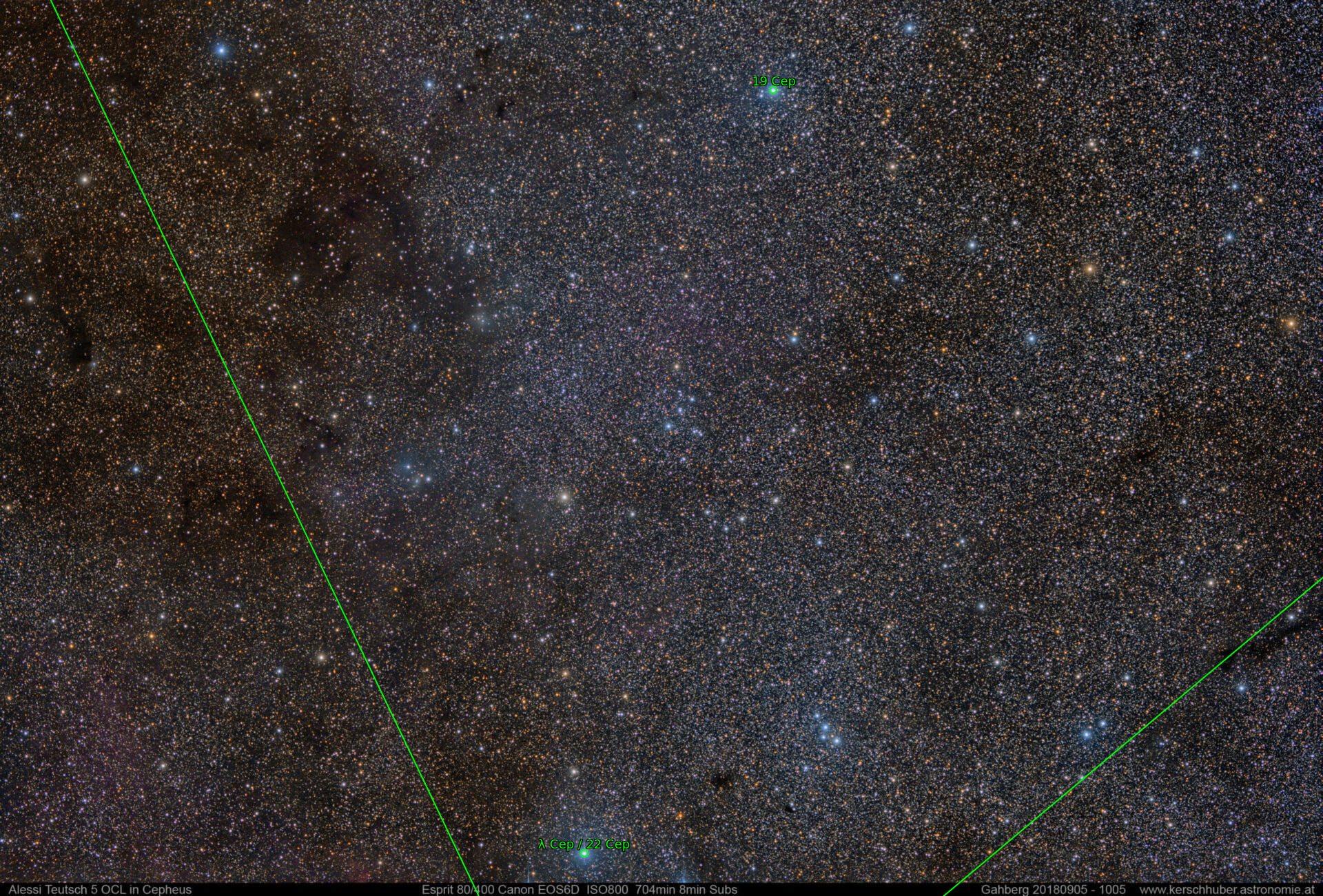 Sternkarten-Overlay (Astrometry.net)