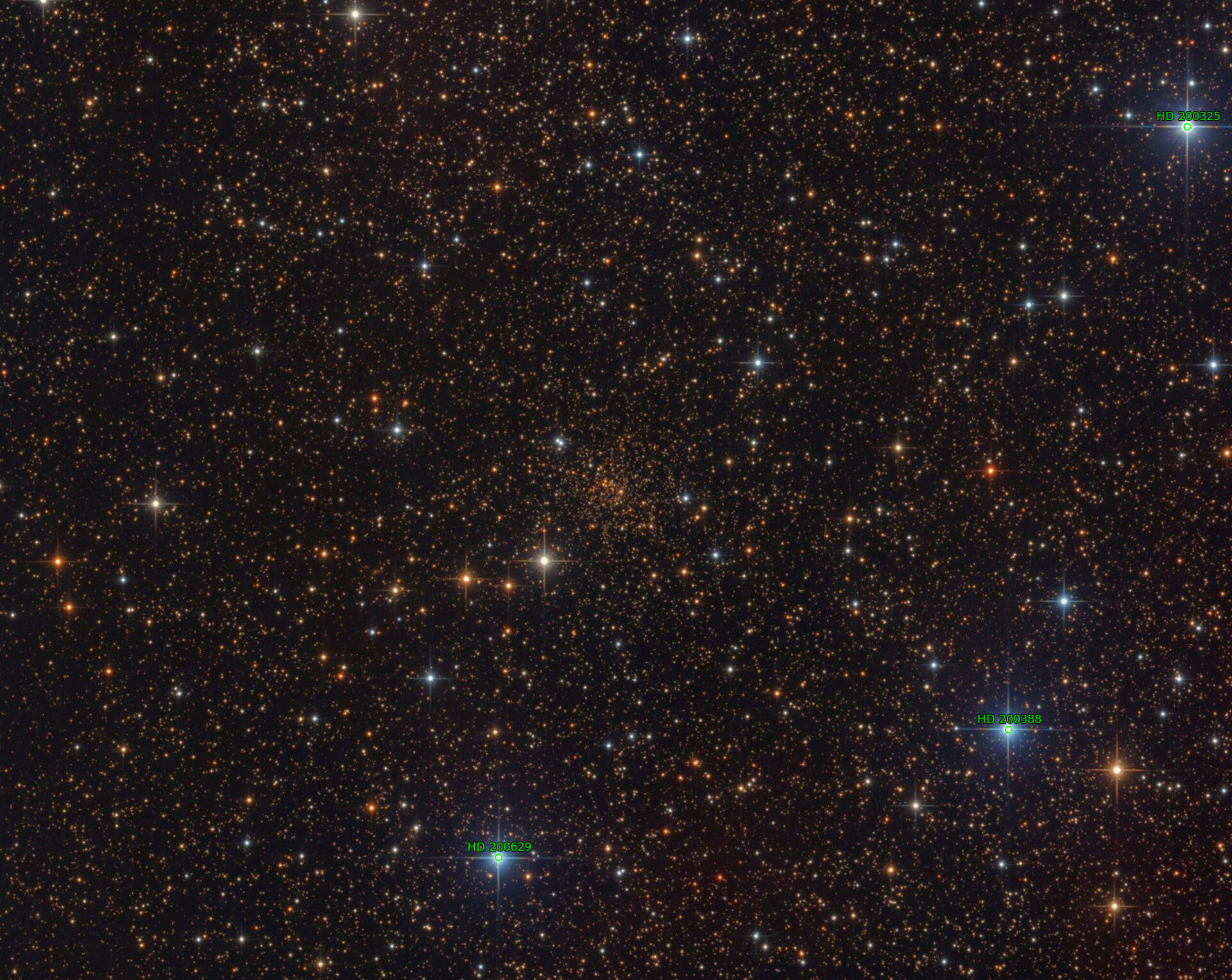 Sternkarten-Overlay (Astrometry.net)