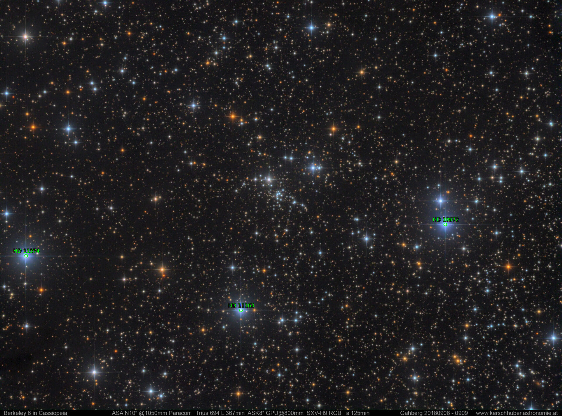Sternkarten-Overlay (Astrometry.net)