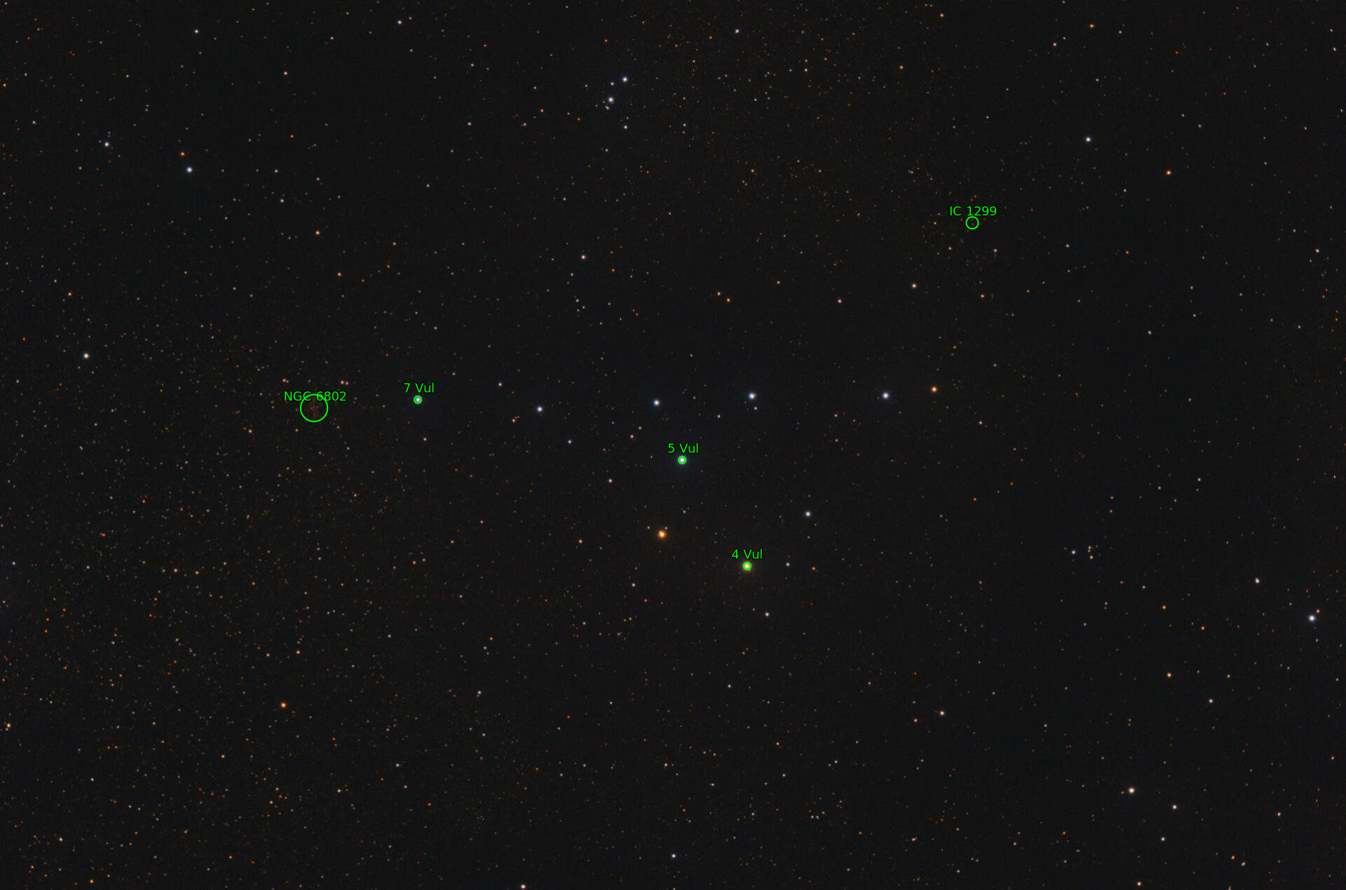 Sternkarten-Overlay (Astrometry.net)