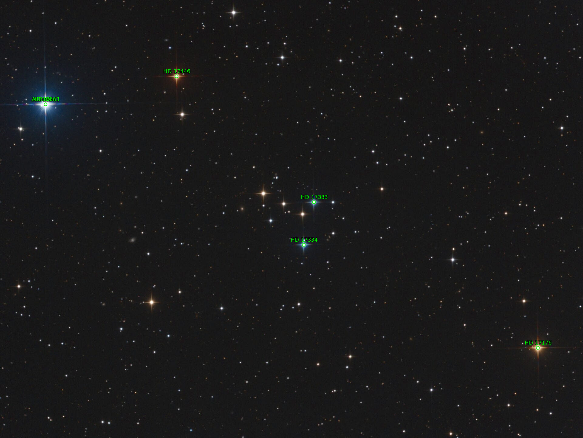 Sternkarten-Overlay (Astrometry.net)