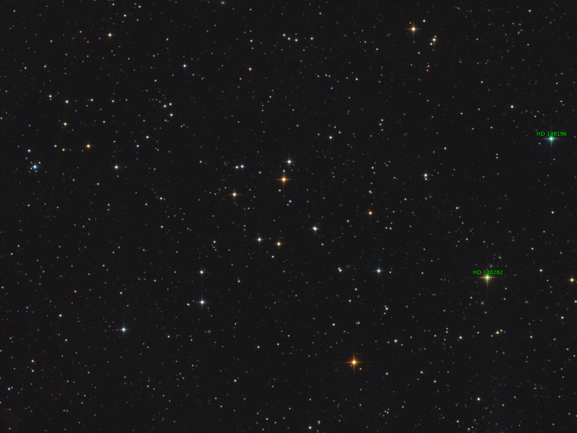 Sternkarten-Overlay (Astrometry.net)