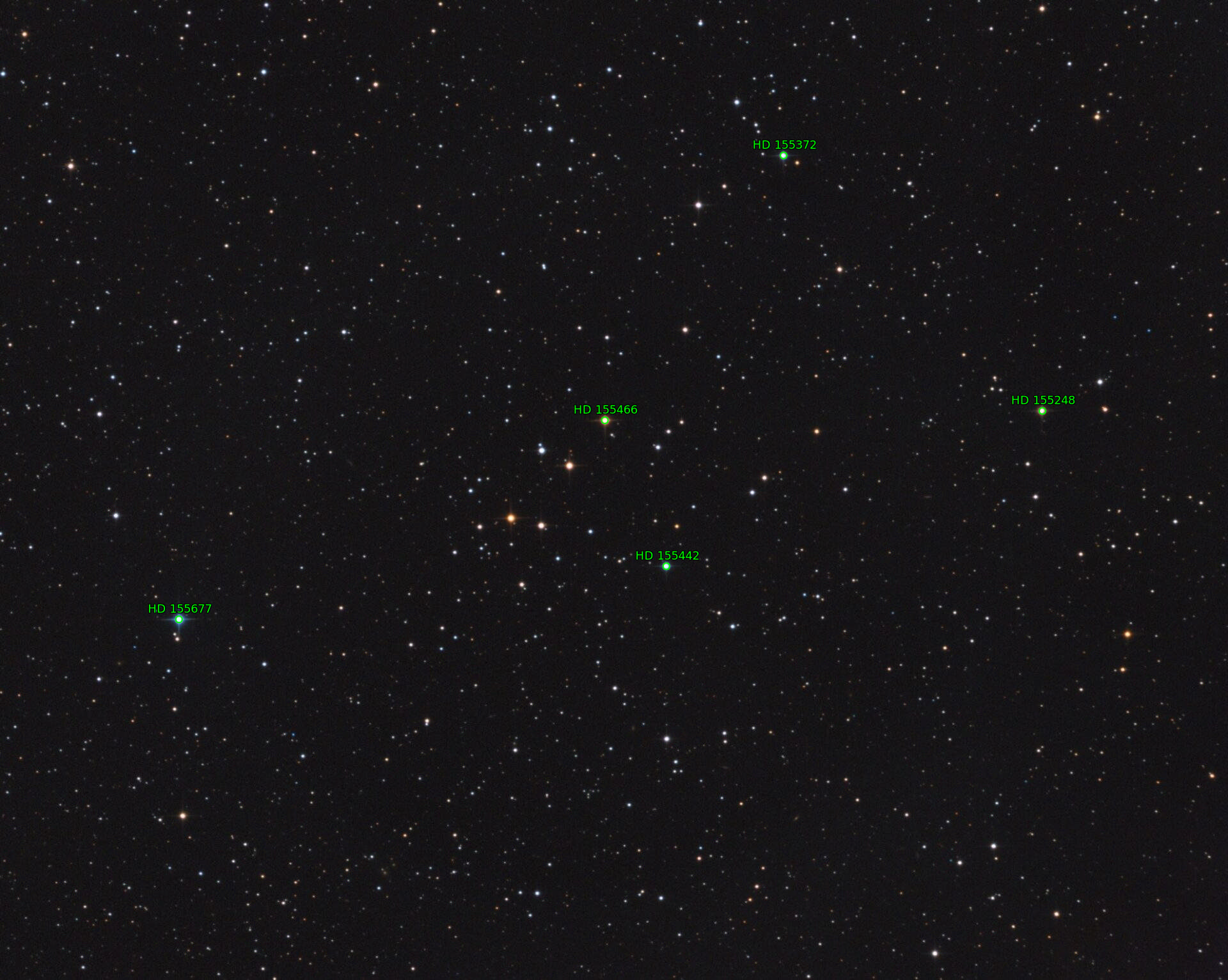 Sternkarten-Overlay (Astrometry.net)