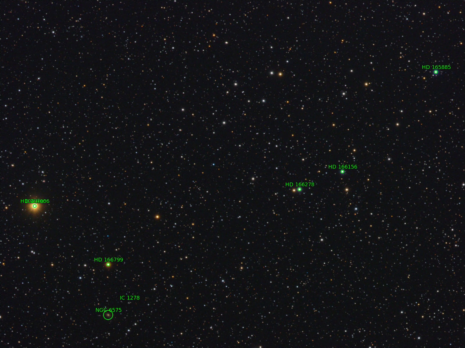 Sternkarten-Overlay (Astrometry.net)