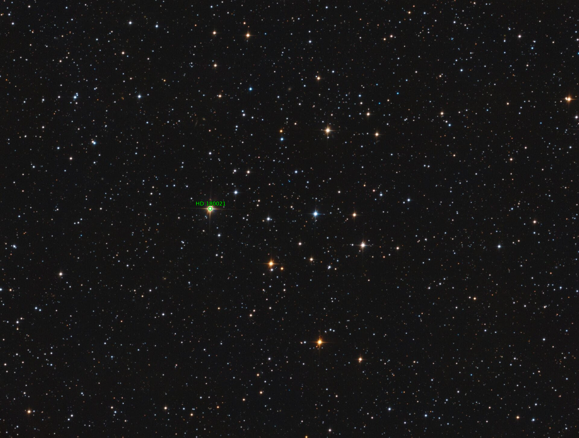 Sternkarten-Overlay (Astrometry.net)