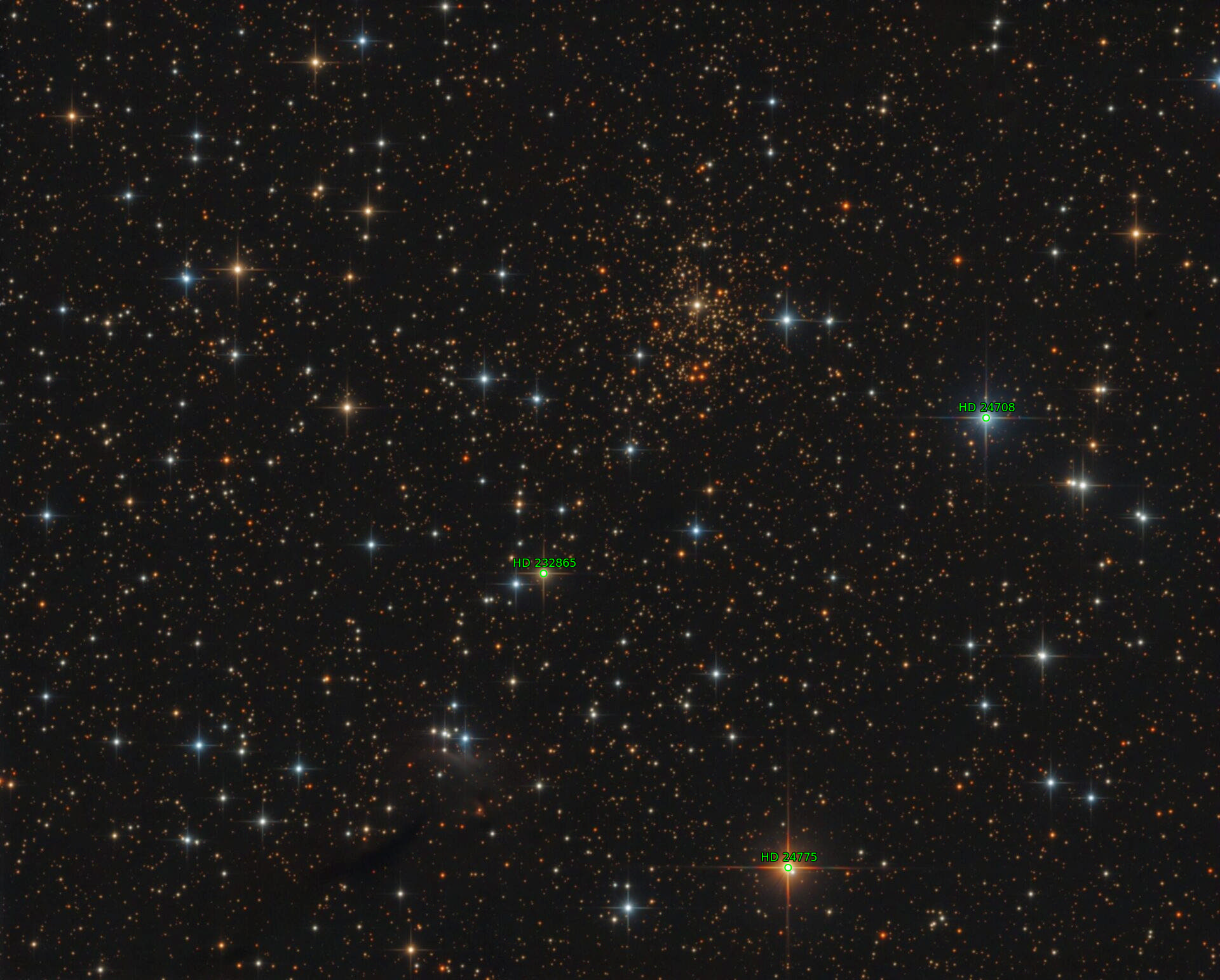 Sternkarten-Overlay (Astrometry.net)
