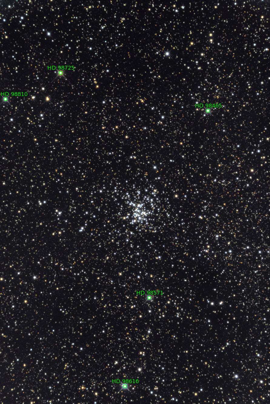 Sternkarten-Overlay (Astrometry.net)