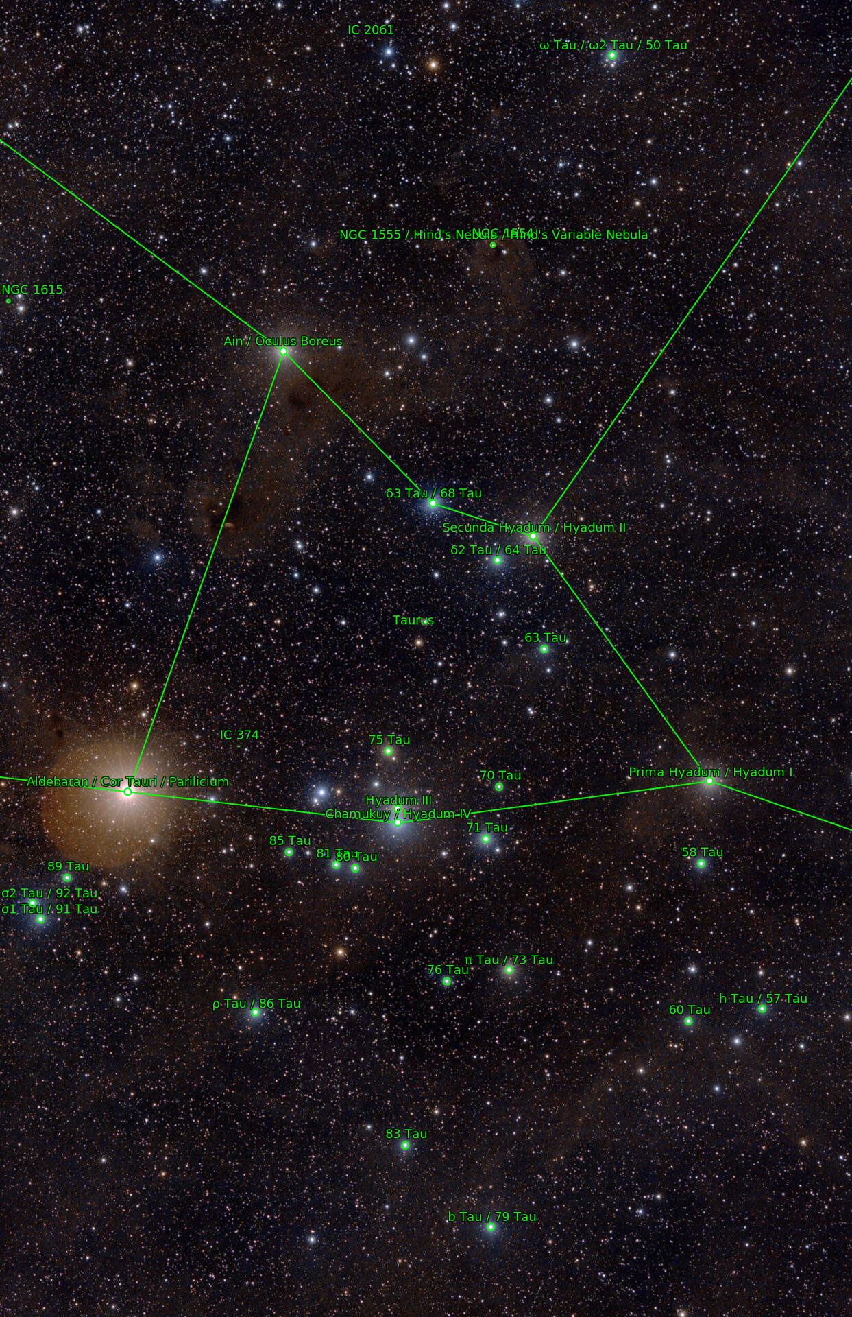 Sternkarten-Overlay (Astrometry.net)