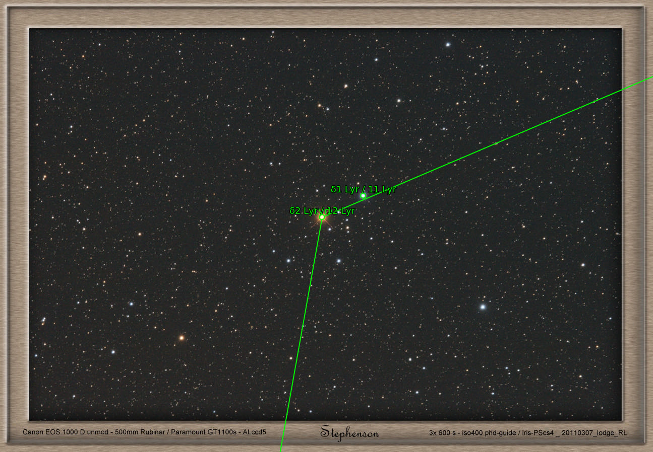 Sternkarten-Overlay (Astrometry.net)