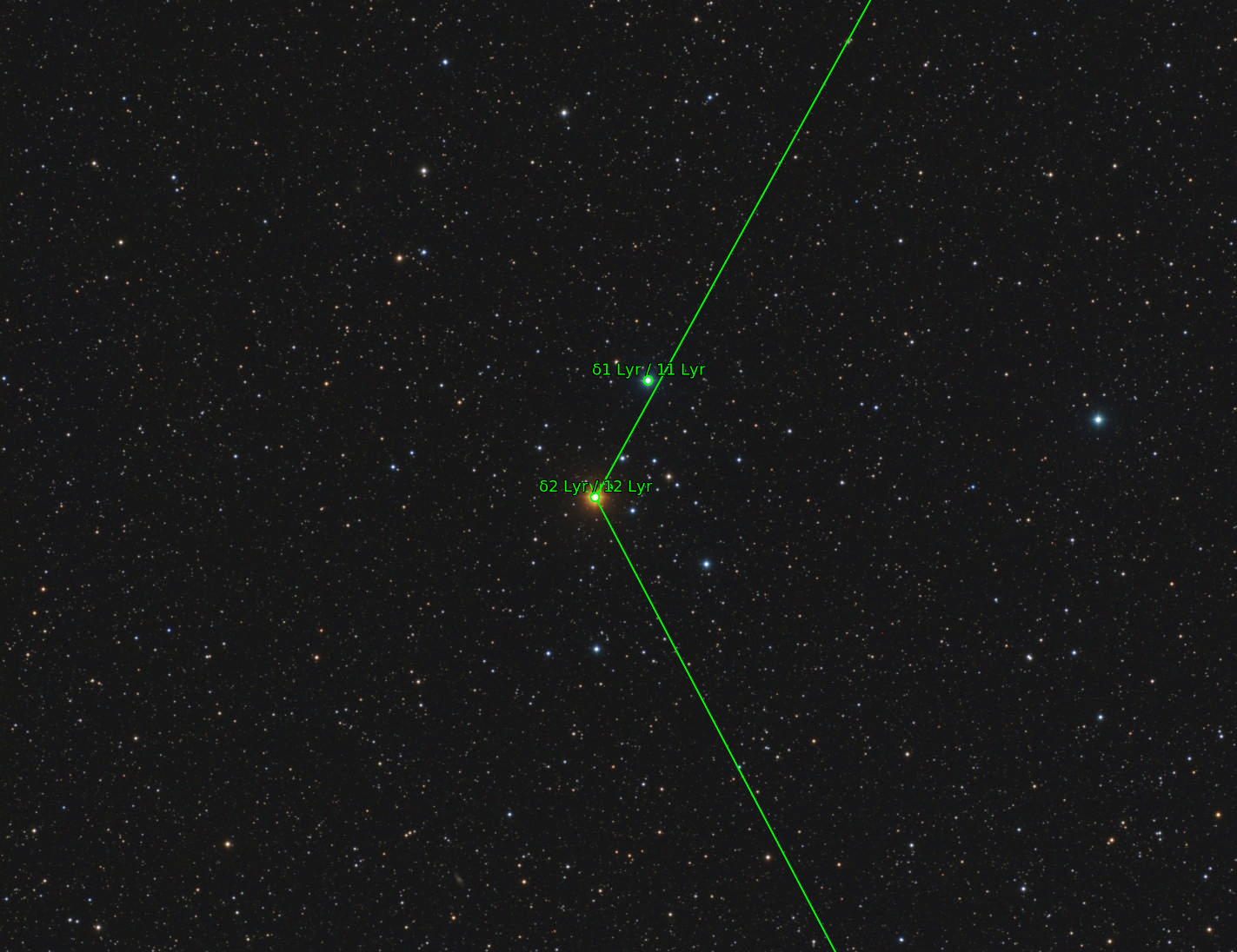 Sternkarten-Overlay (Astrometry.net)