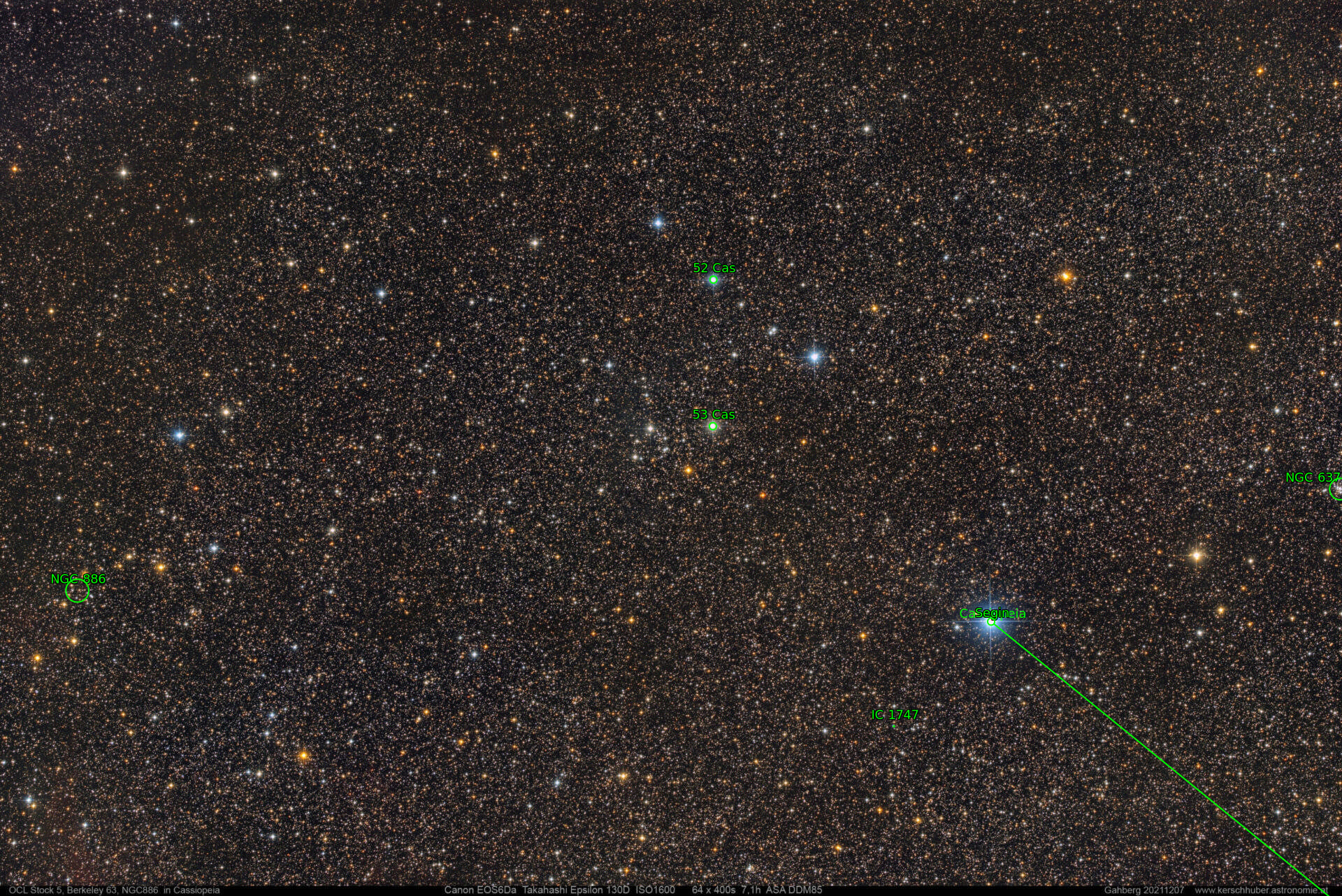 Sternkarten-Overlay (Astrometry.net)