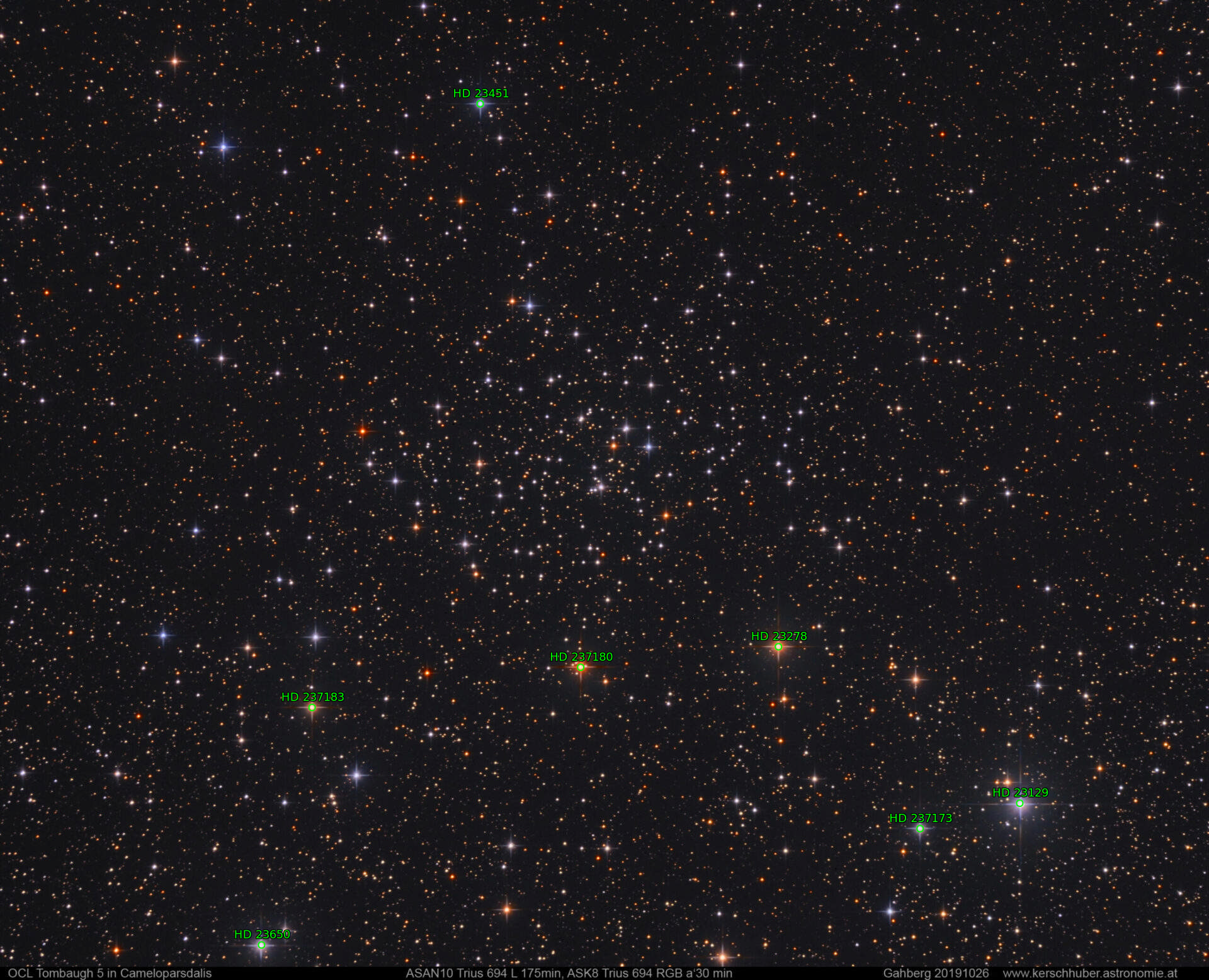 Sternkarten-Overlay (Astrometry.net)