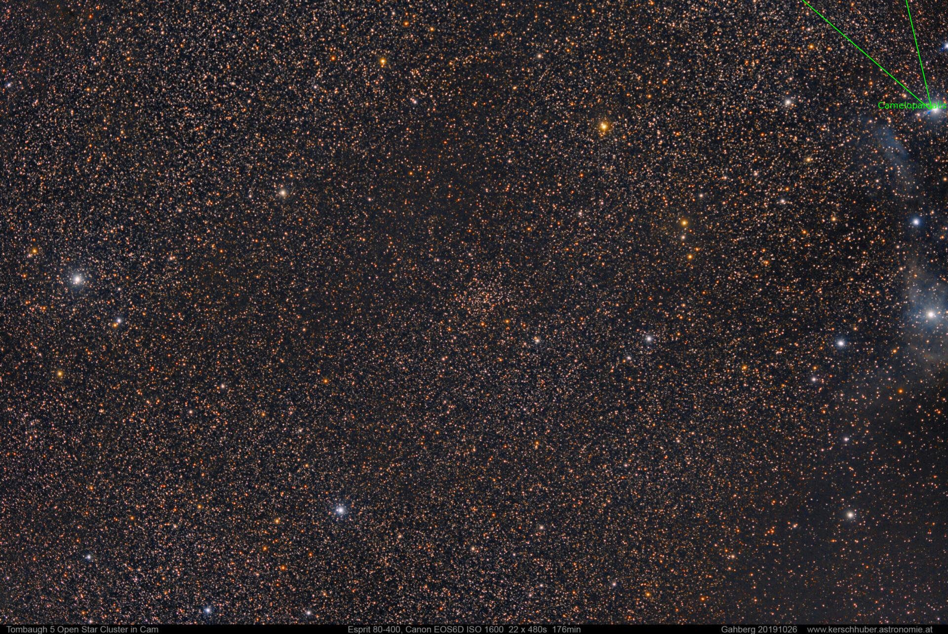 Sternkarten-Overlay (Astrometry.net)