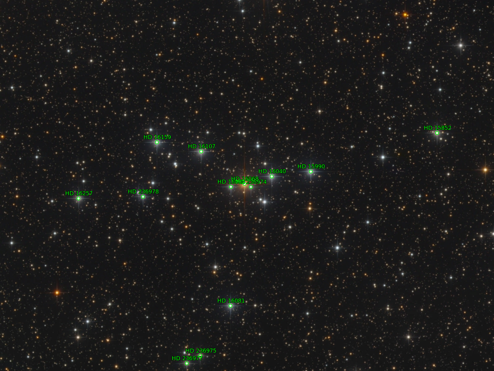 Sternkarten-Overlay (Astrometry.net)