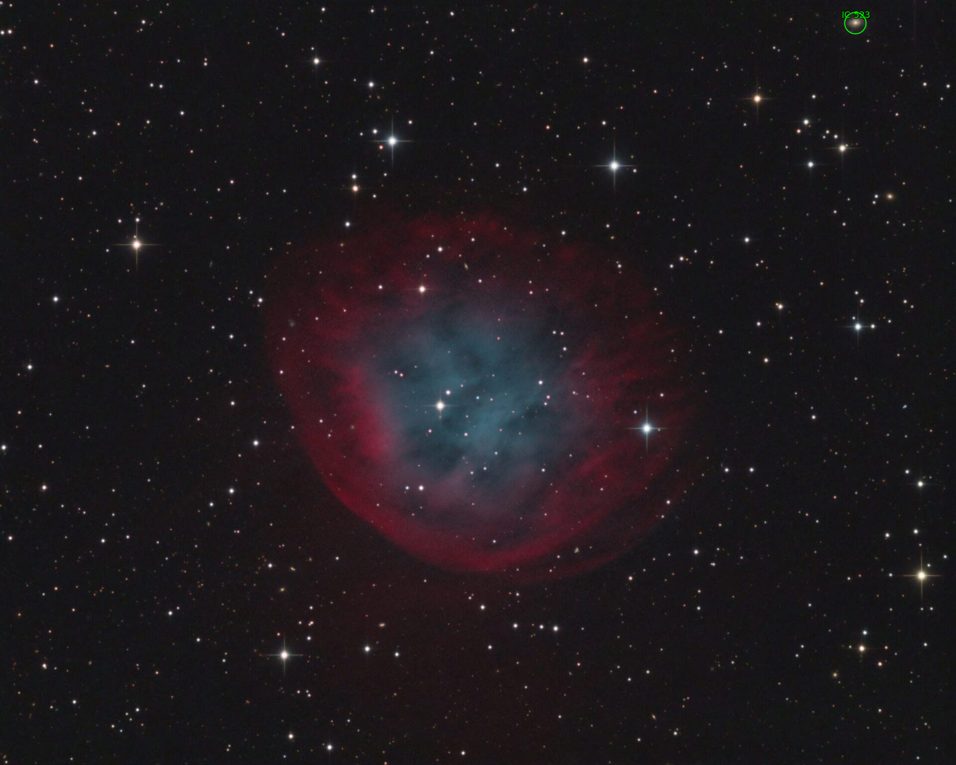 Sternkarten-Overlay (Astrometry.net)