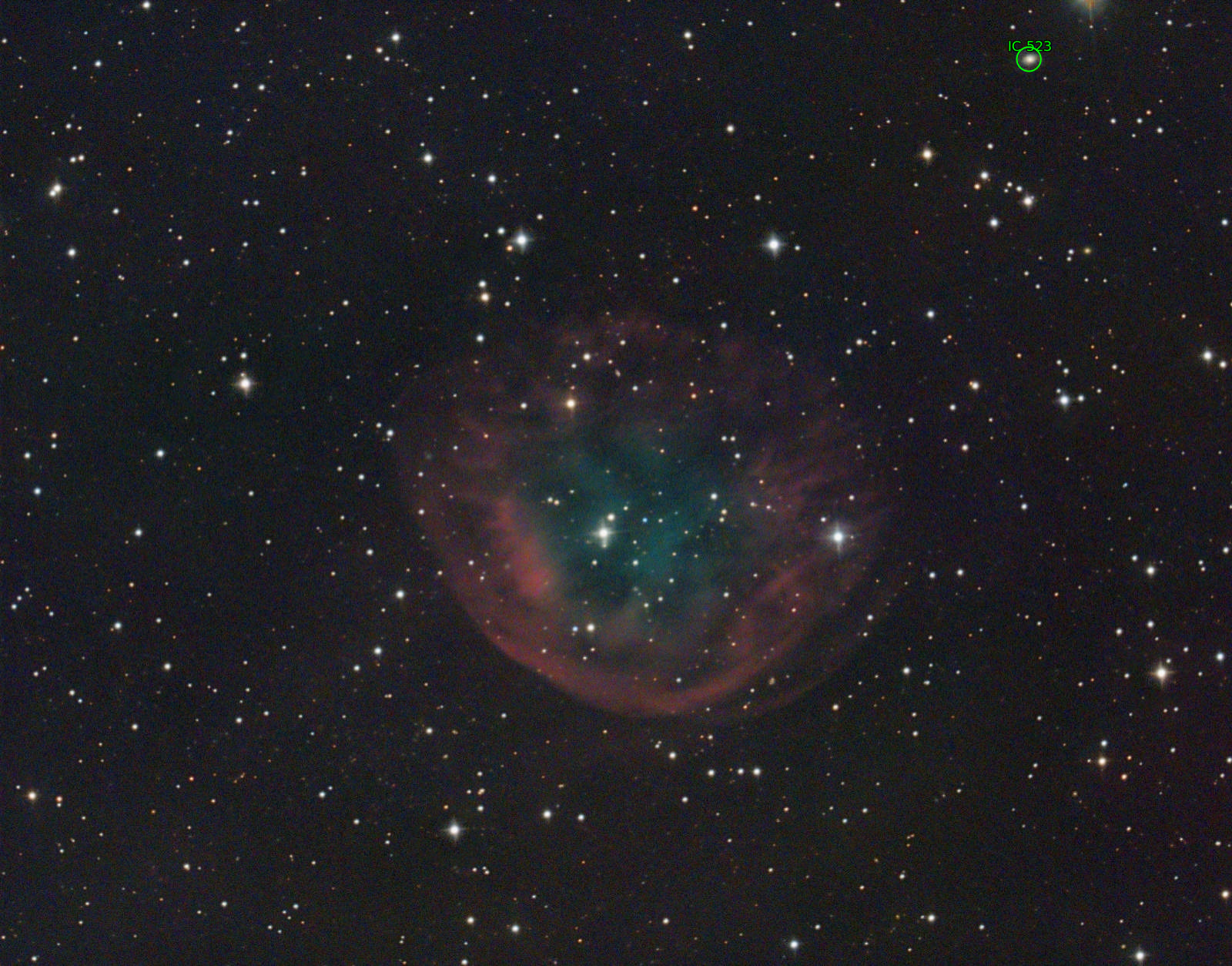 Sternkarten-Overlay (Astrometry.net)