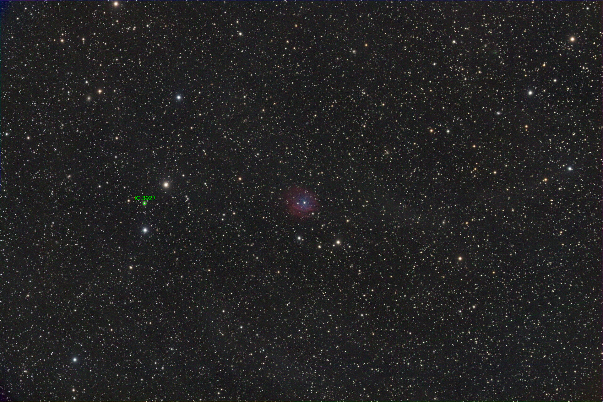 Sternkarten-Overlay (Astrometry.net)