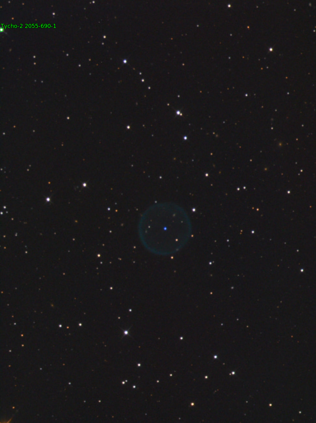 Sternkarten-Overlay (Astrometry.net)