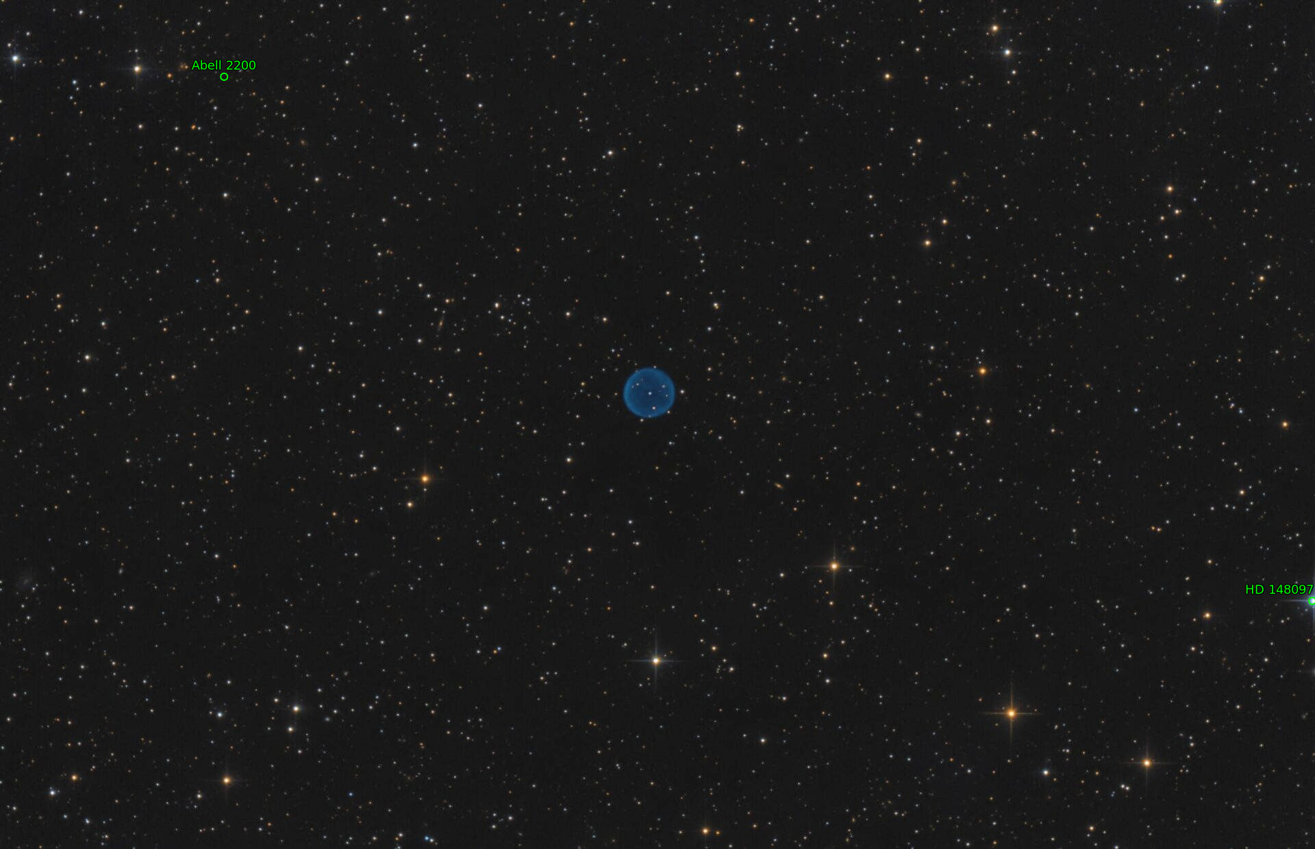 Sternkarten-Overlay (Astrometry.net)
