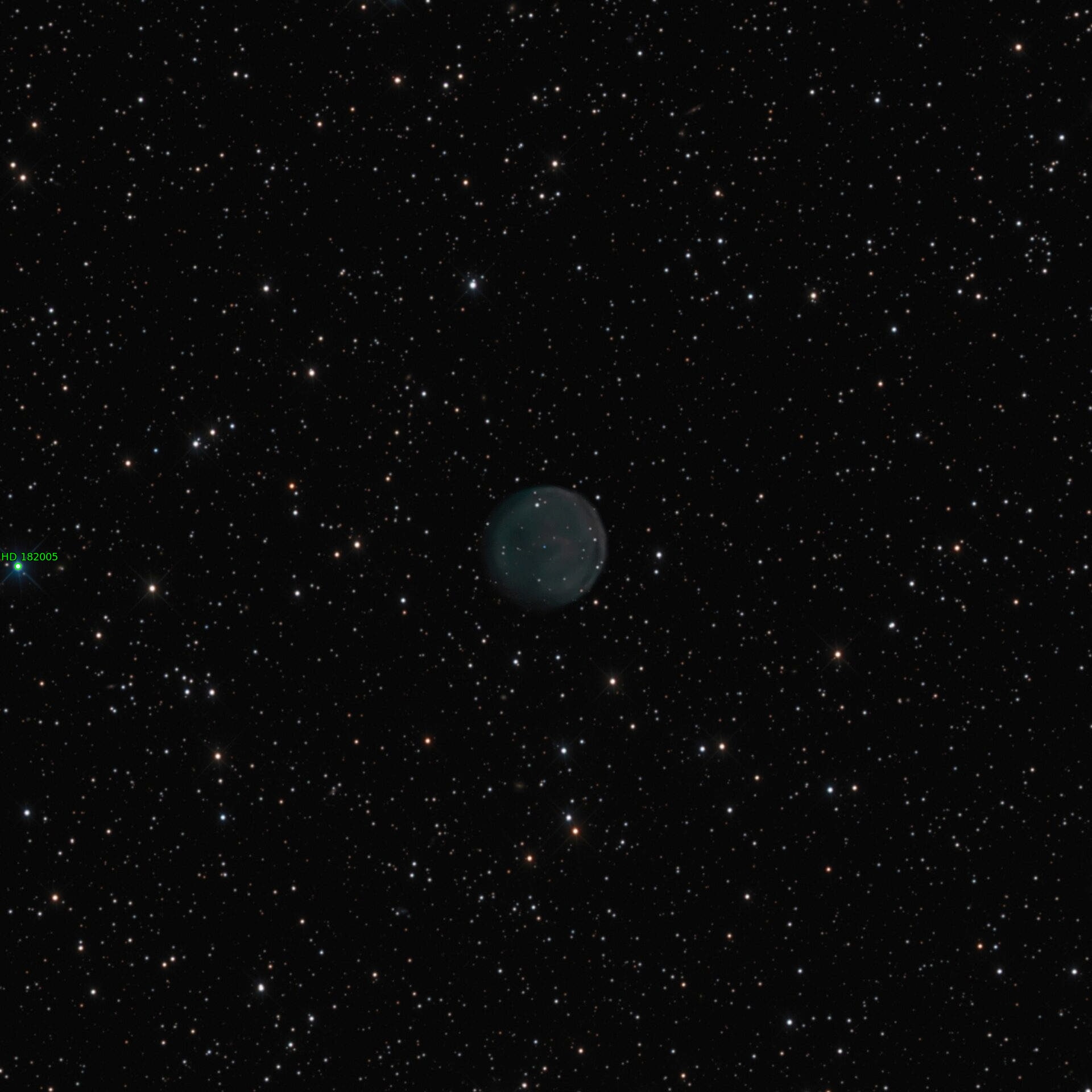 Sternkarten-Overlay (Astrometry.net)