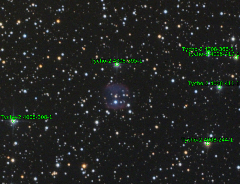 Sternkarten-Overlay (Astrometry.net)
