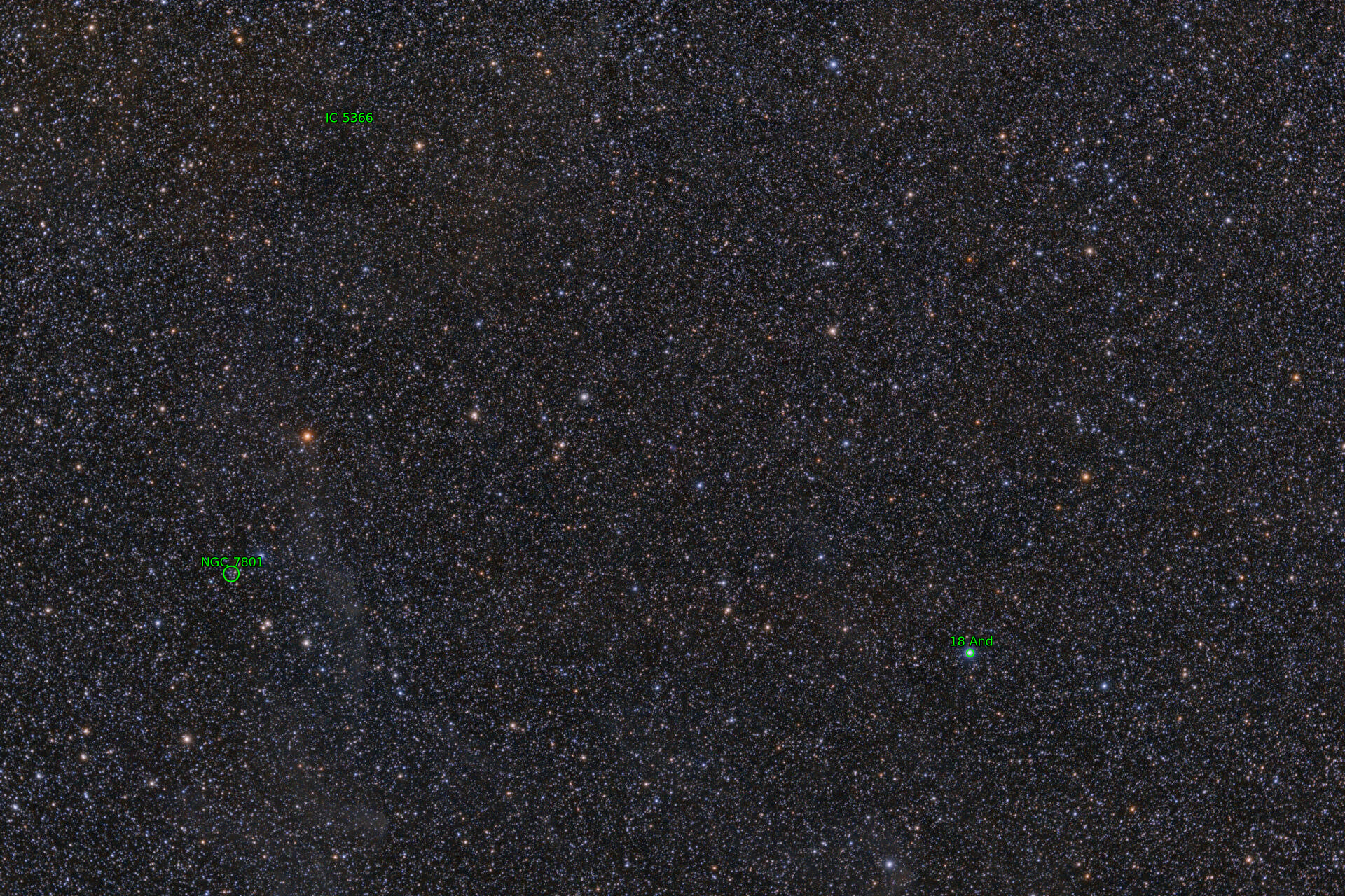 Sternkarten-Overlay (Astrometry.net)