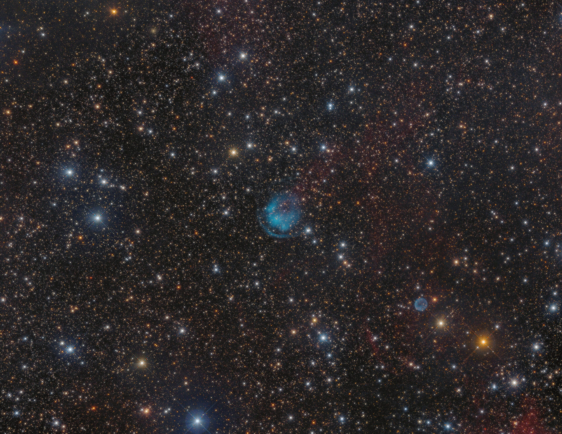 Sternkarten-Overlay (Astrometry.net)