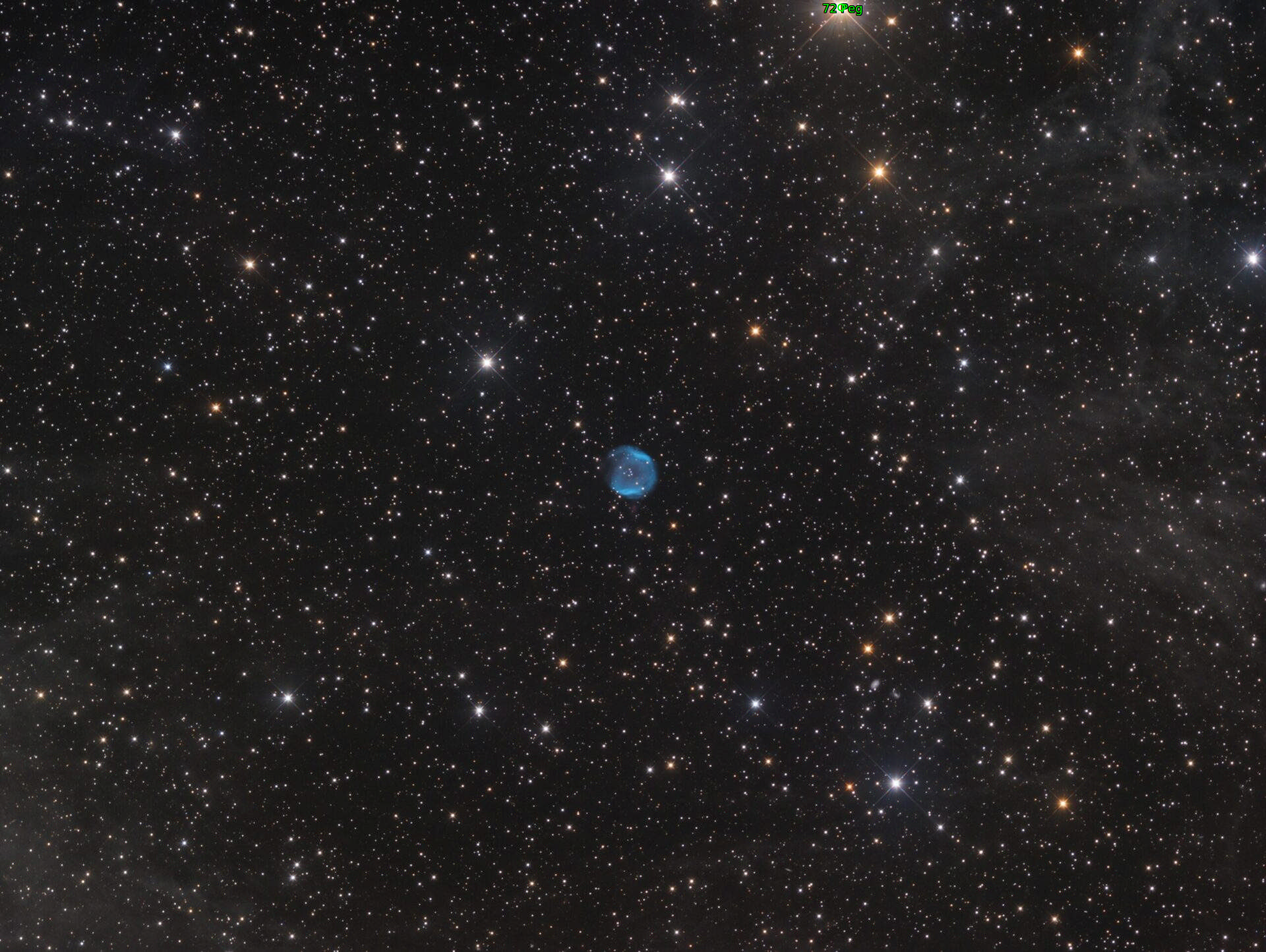 Sternkarten-Overlay (Astrometry.net)