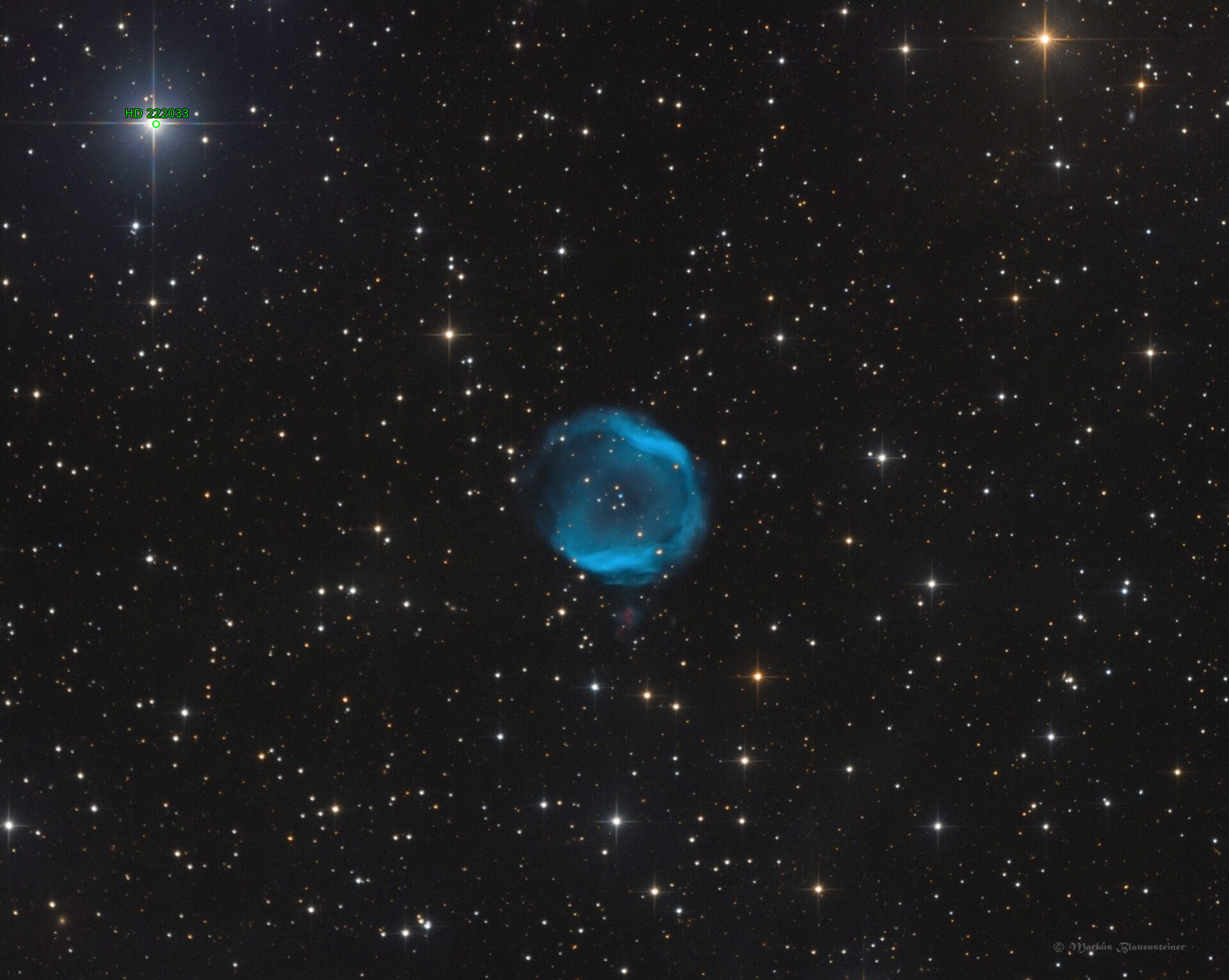 Sternkarten-Overlay (Astrometry.net)
