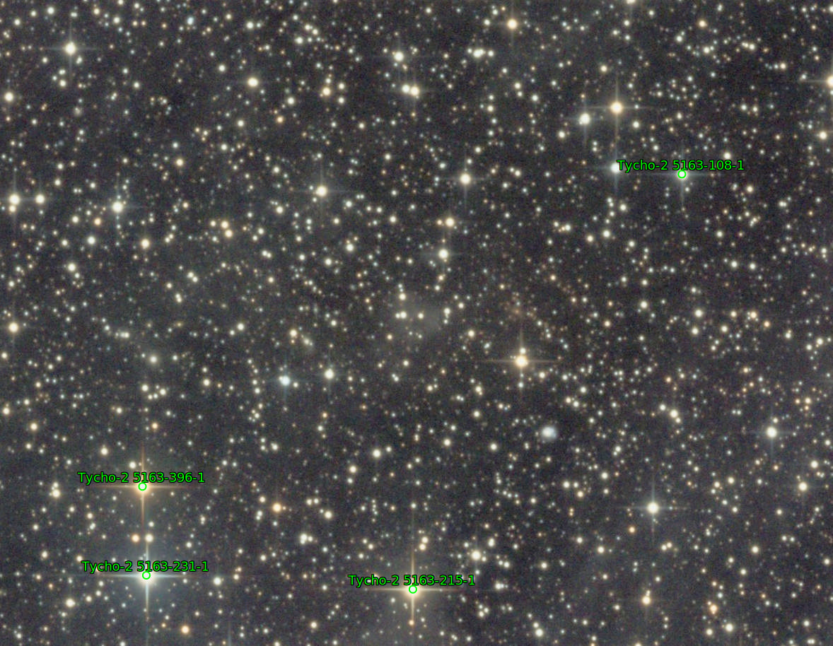 Sternkarten-Overlay (Astrometry.net)