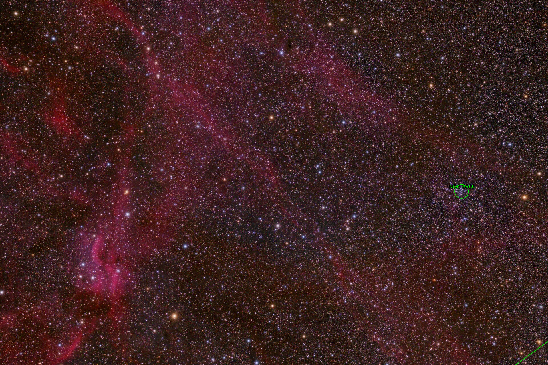 Sternkarten-Overlay (Astrometry.net)