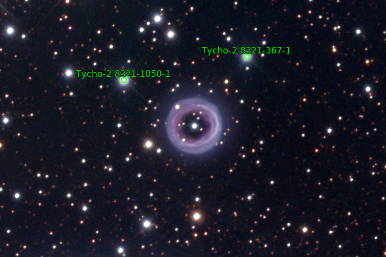 Sternkarten-Overlay (Astrometry.net)