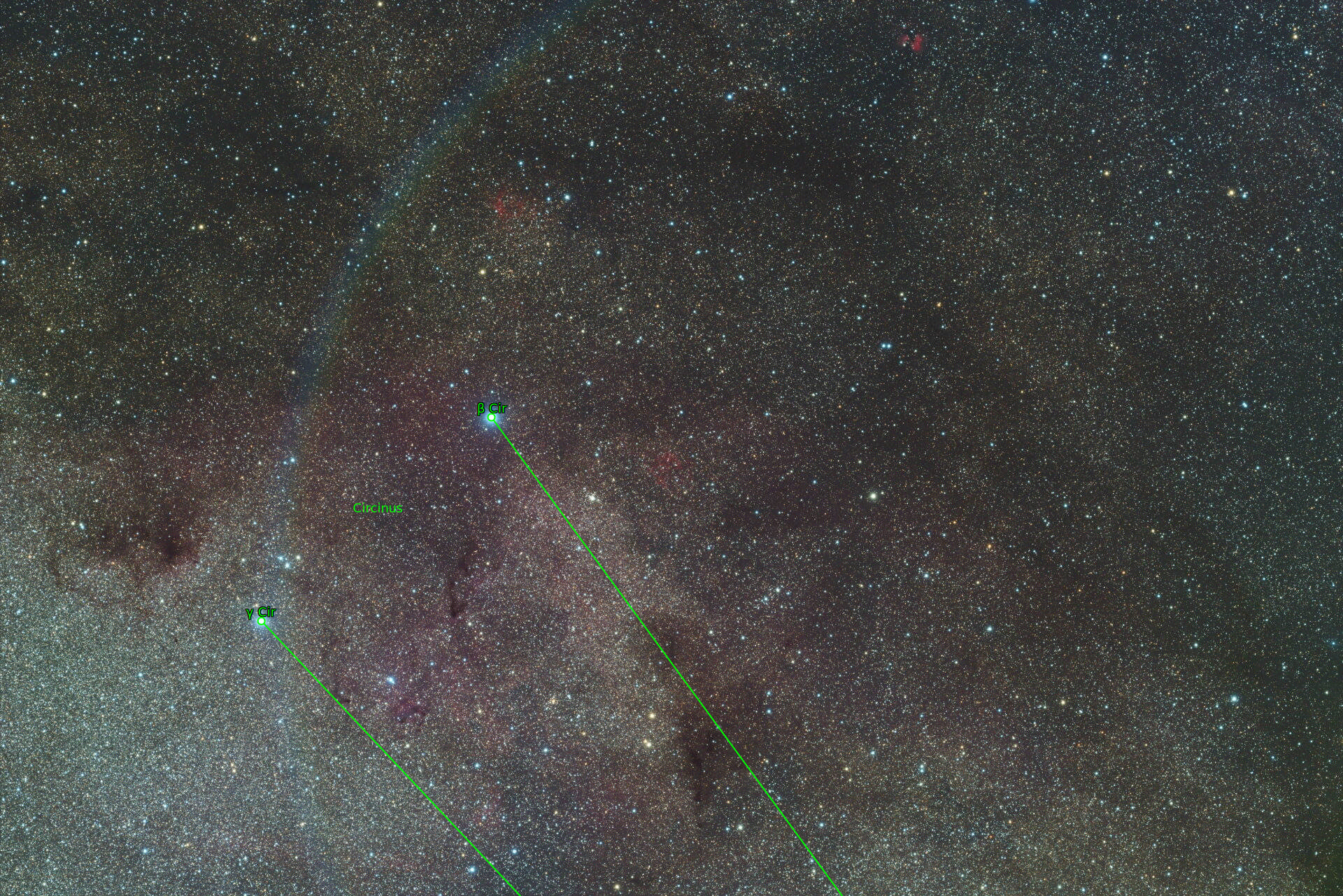 Sternkarten-Overlay (Astrometry.net)