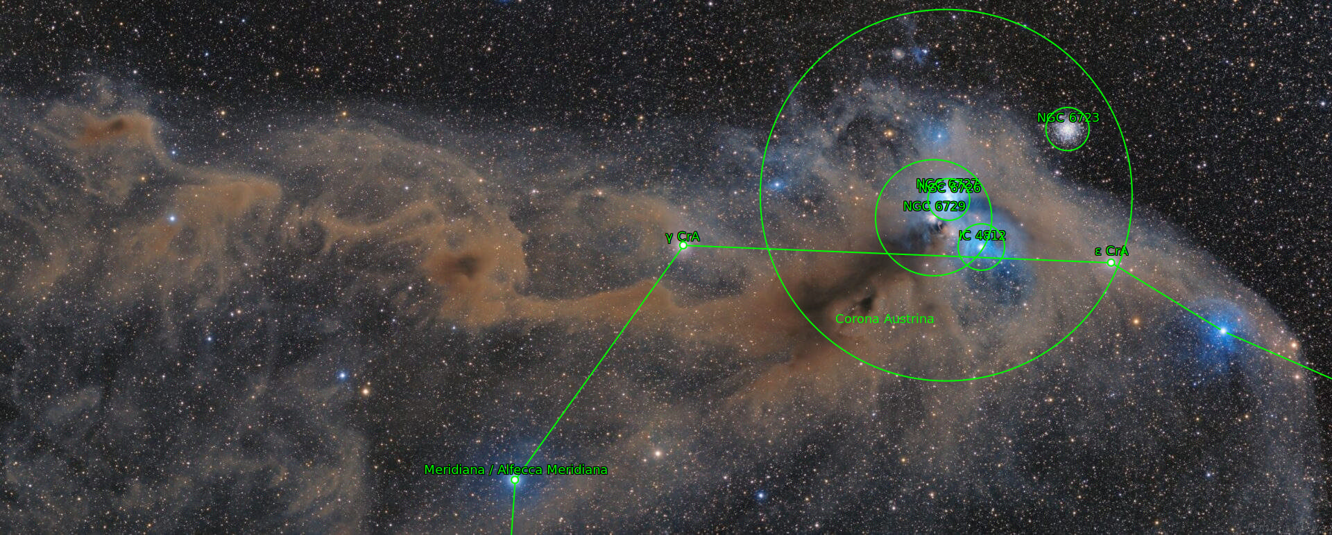 Sternkarten-Overlay (Astrometry.net)