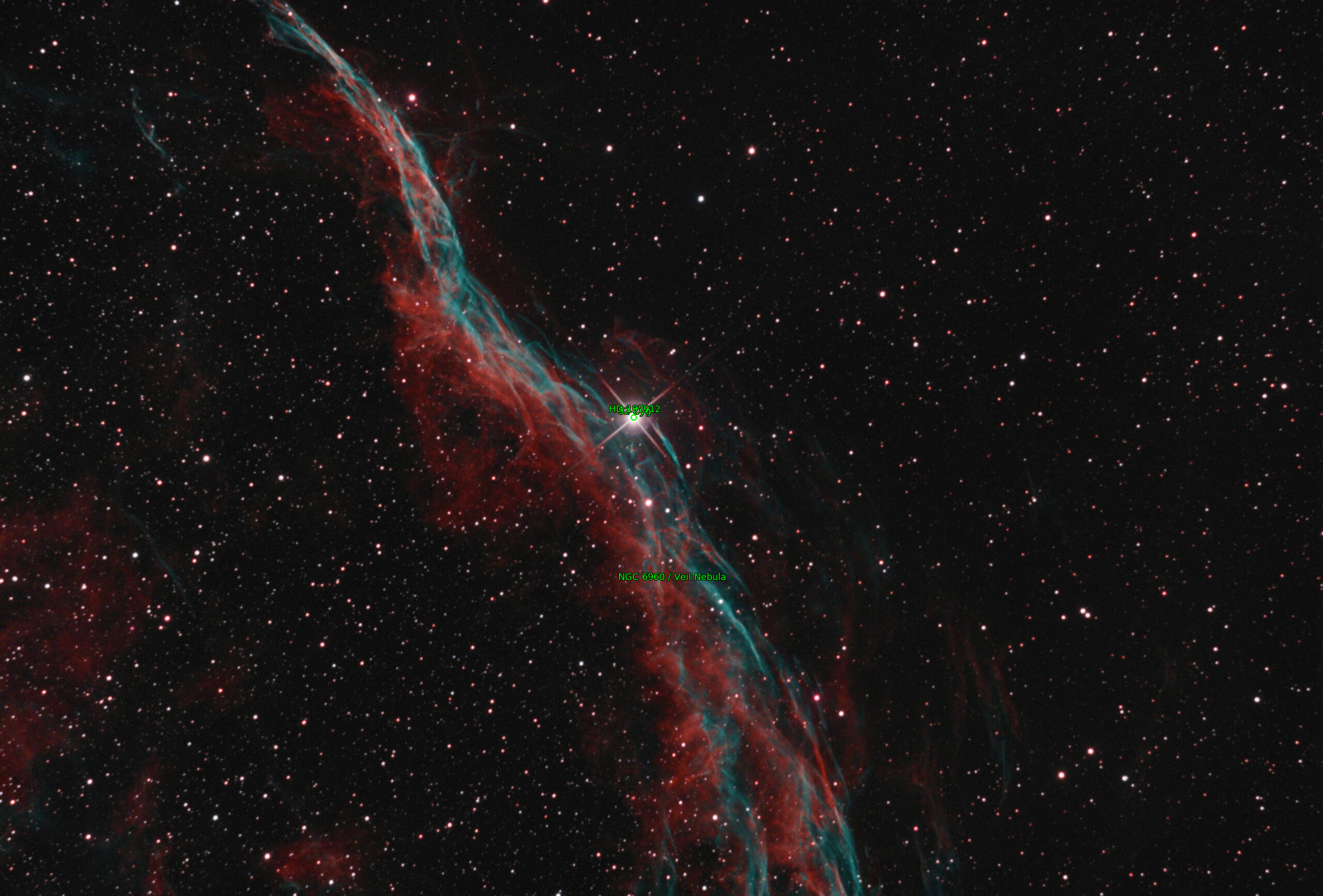 Sternkarten-Overlay (Astrometry.net)