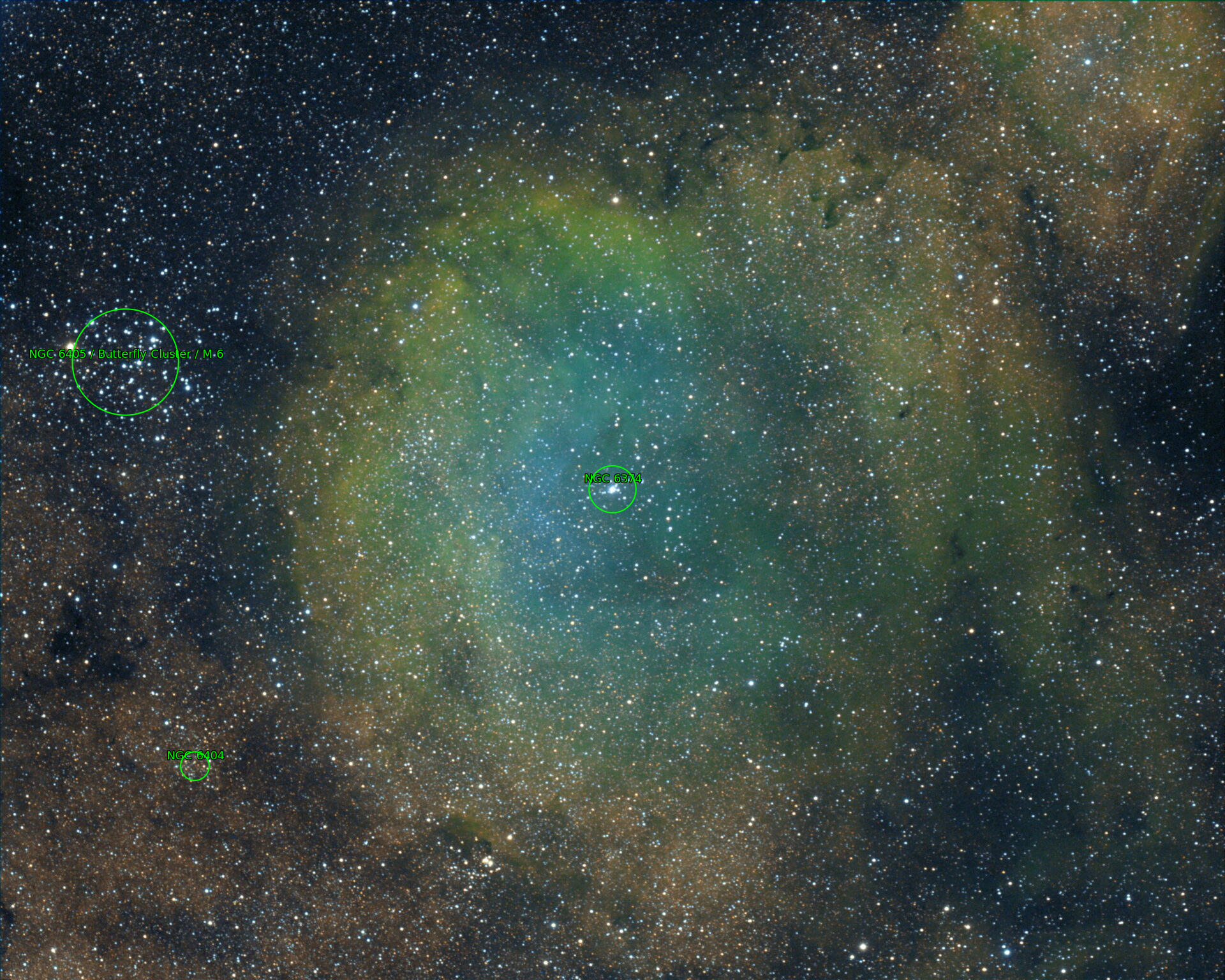 Sternkarten-Overlay (Astrometry.net)