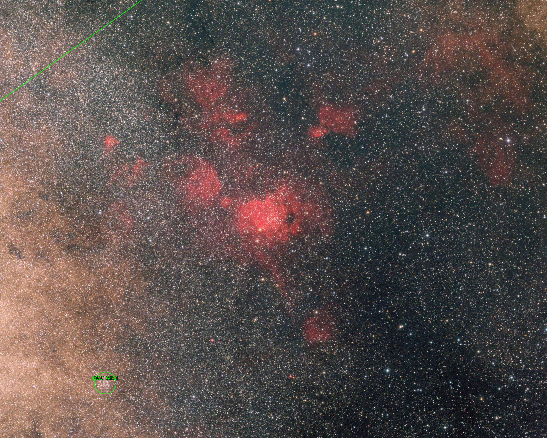 Sternkarten-Overlay (Astrometry.net)