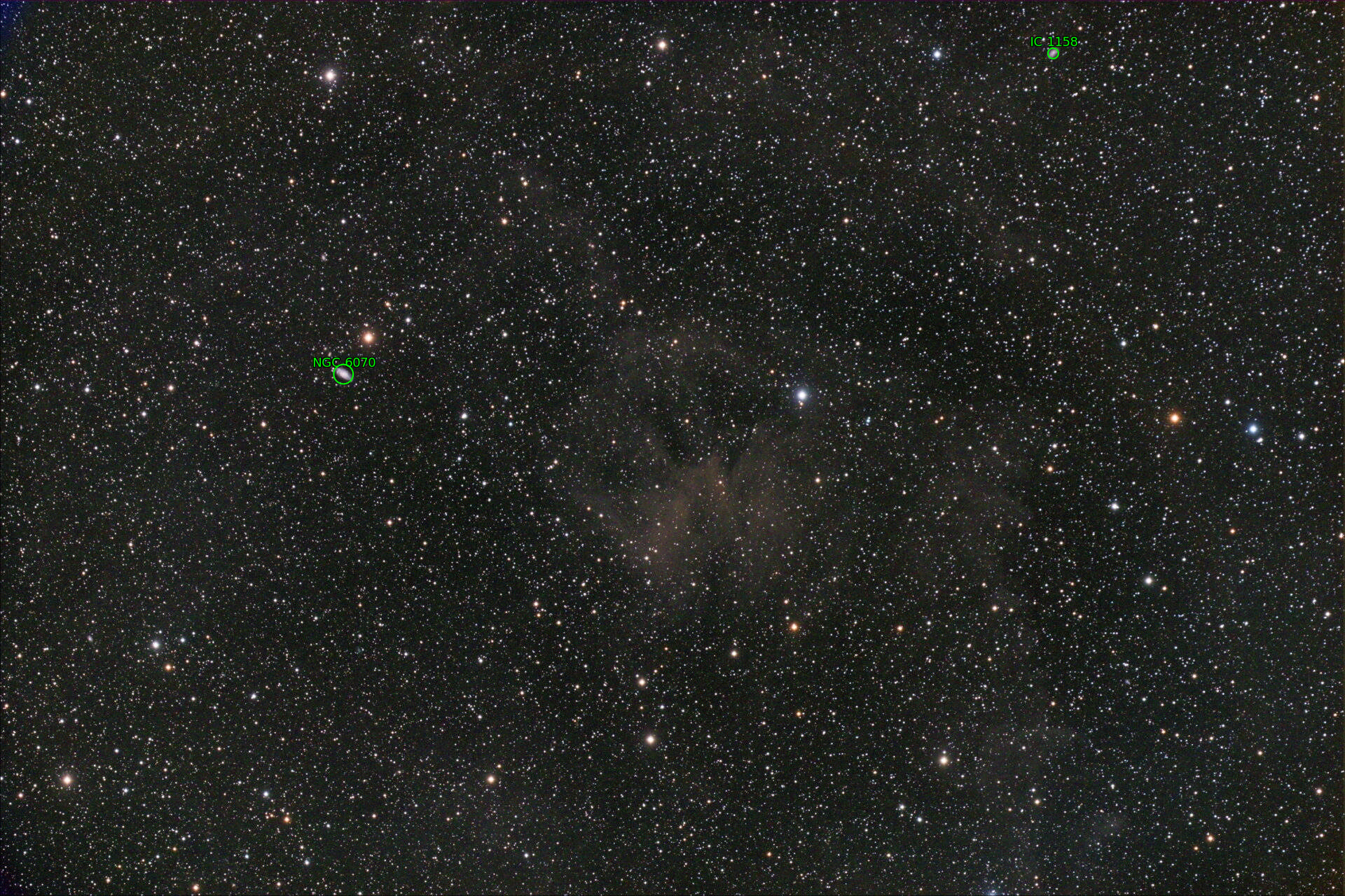 Sternkarten-Overlay (Astrometry.net)