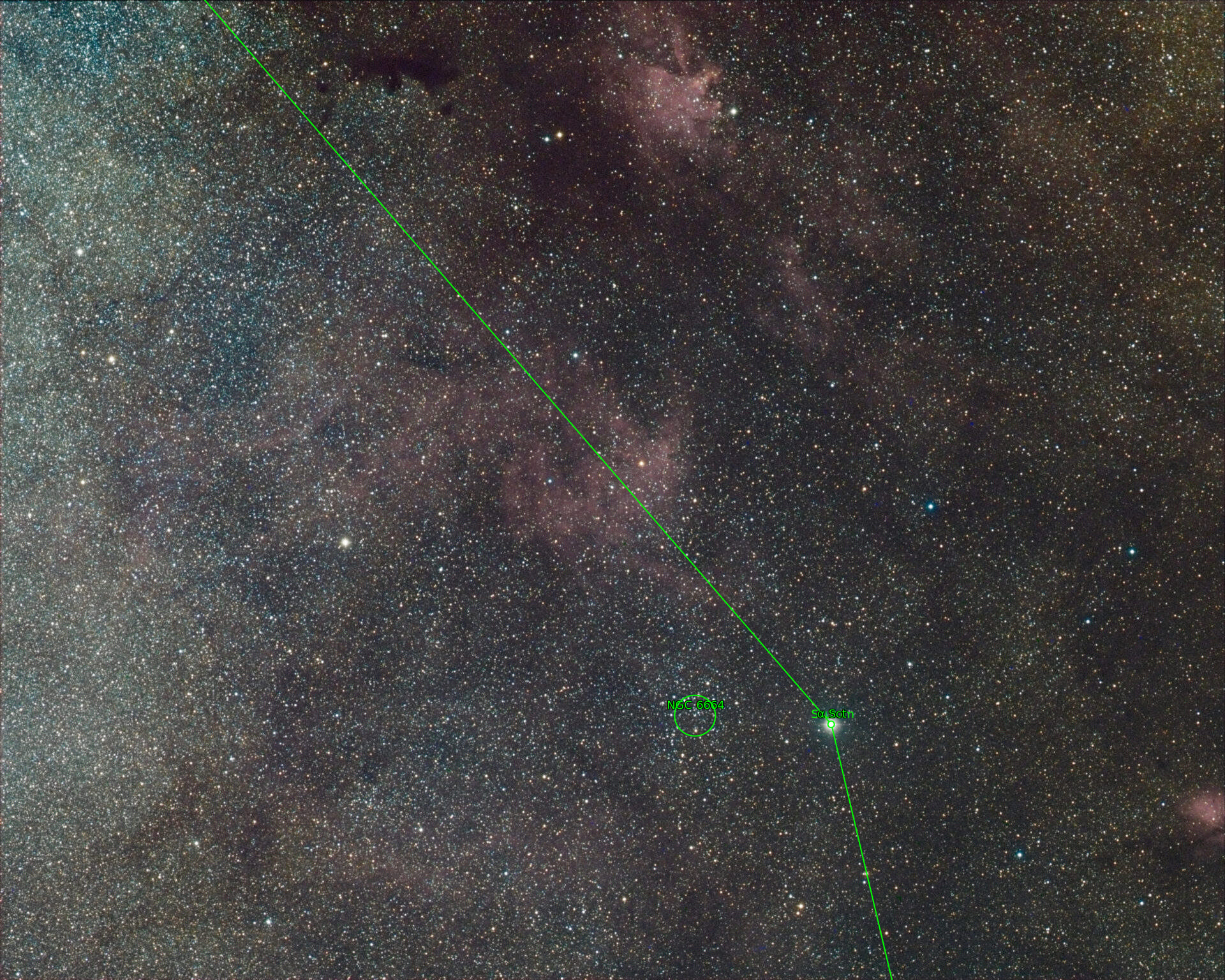 Sternkarten-Overlay (Astrometry.net)