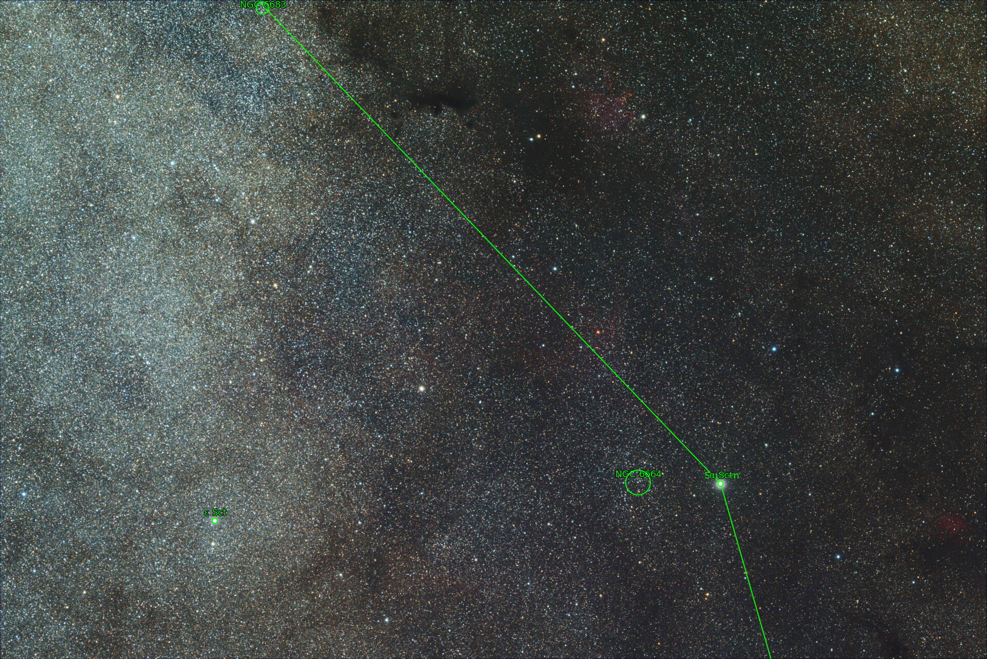 Sternkarten-Overlay (Astrometry.net)
