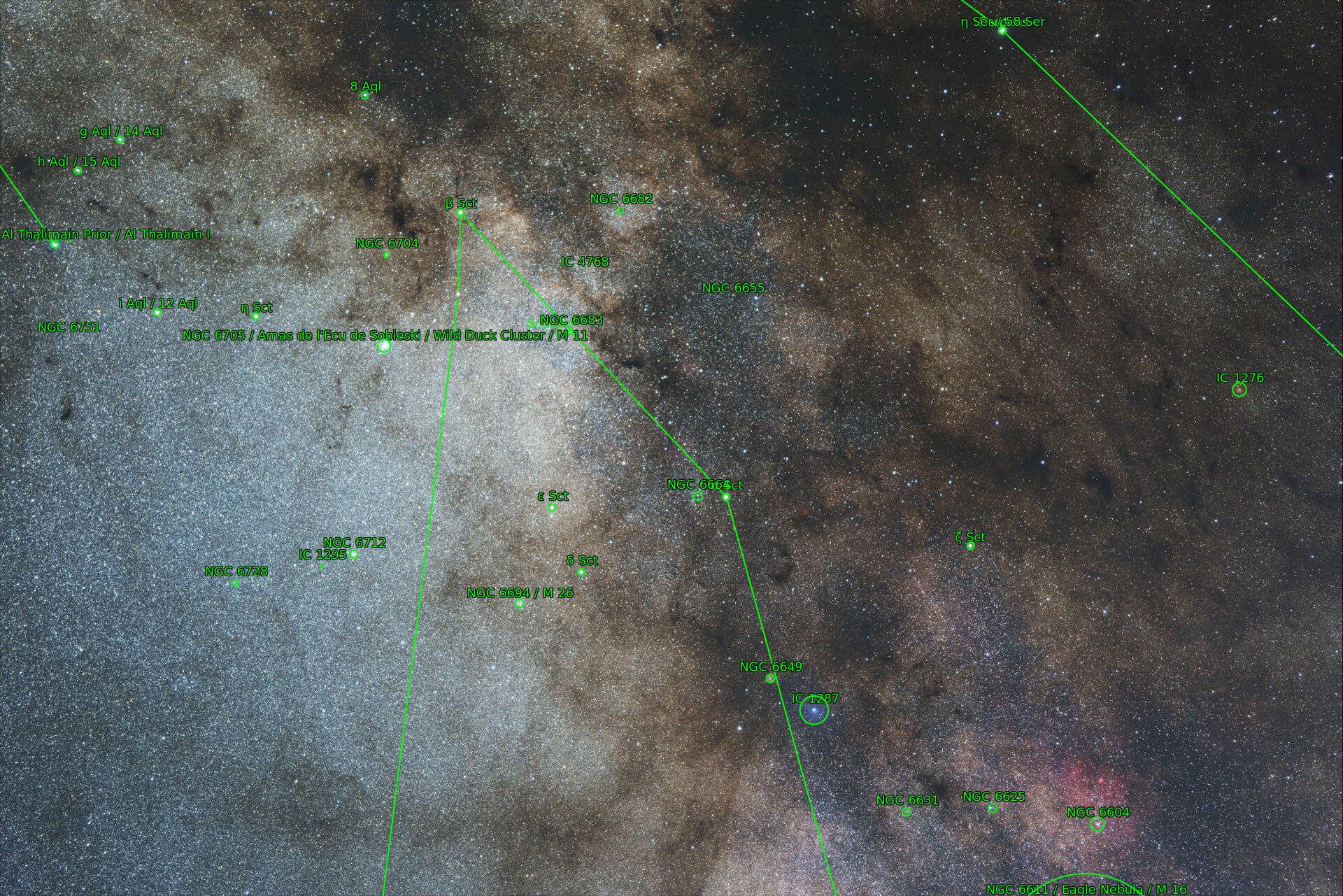 Sternkarten-Overlay (Astrometry.net)