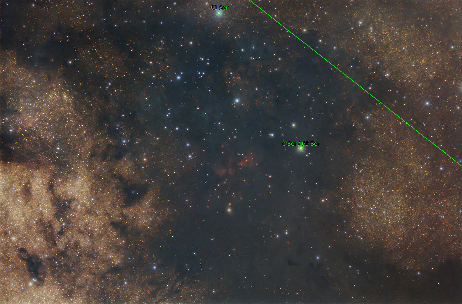Sternkarten-Overlay (Astrometry.net)
