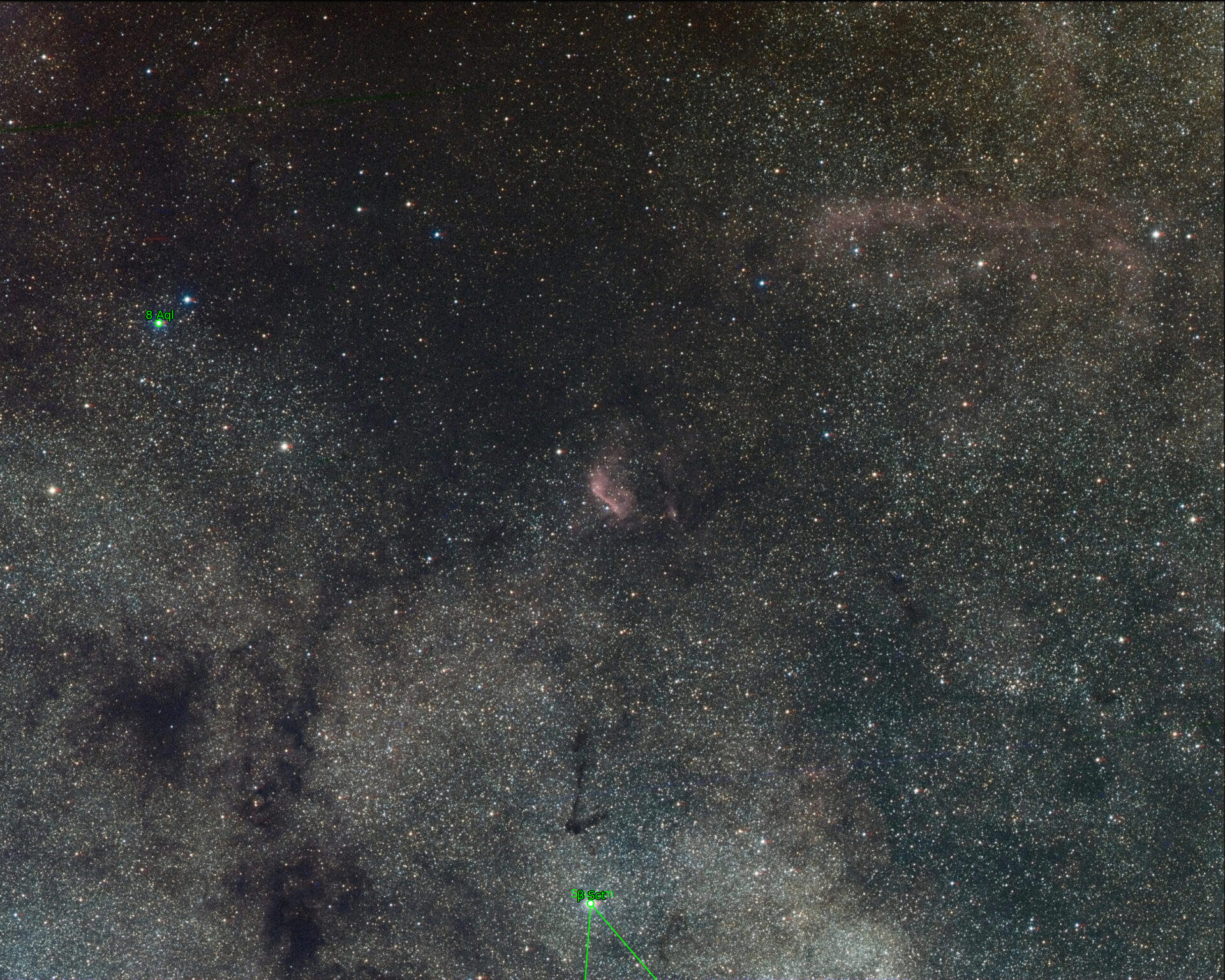 Sternkarten-Overlay (Astrometry.net)