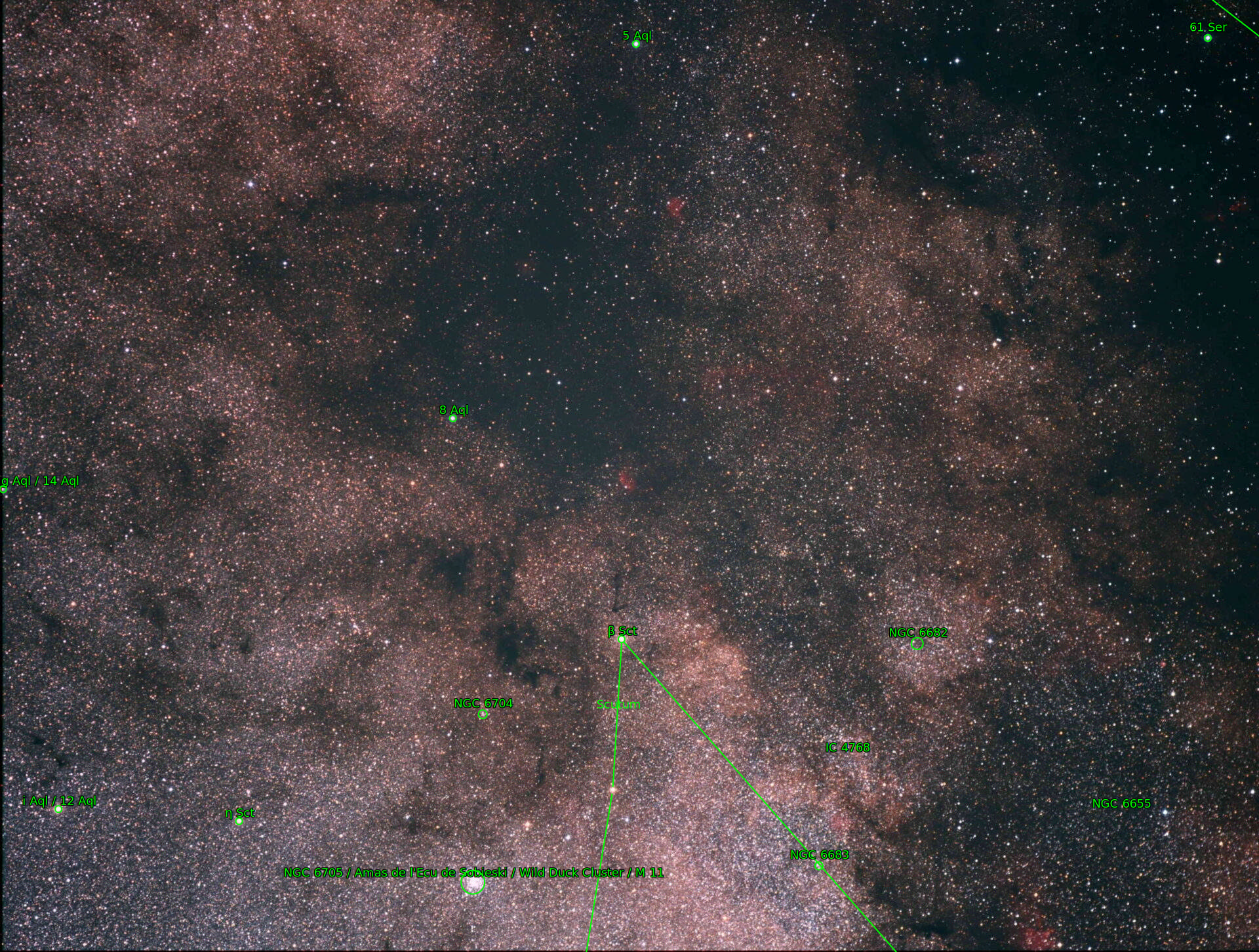 Sternkarten-Overlay (Astrometry.net)