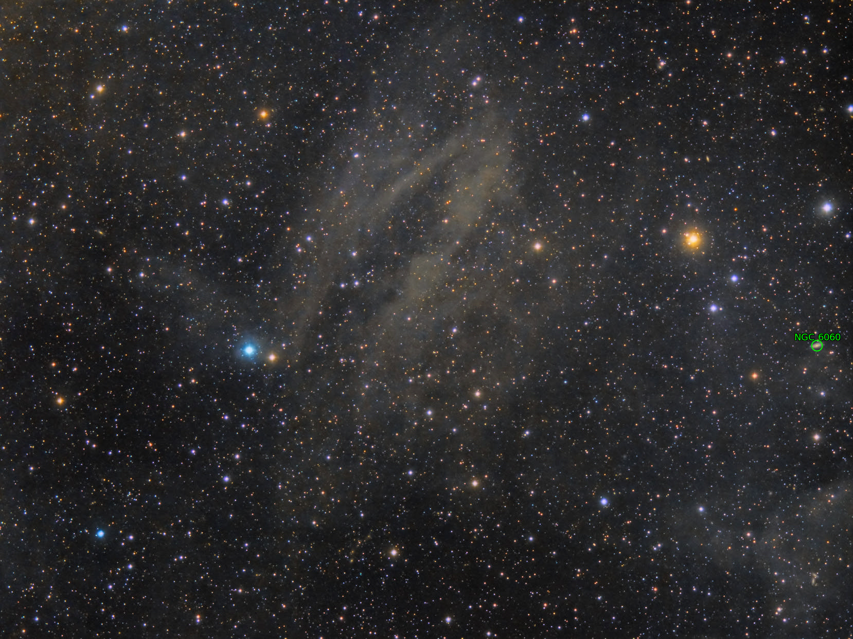Sternkarten-Overlay (Astrometry.net)