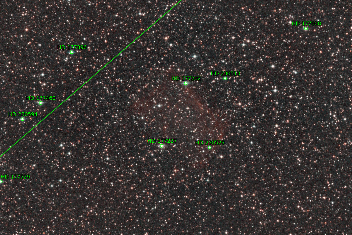 Sternkarten-Overlay (Astrometry.net)
